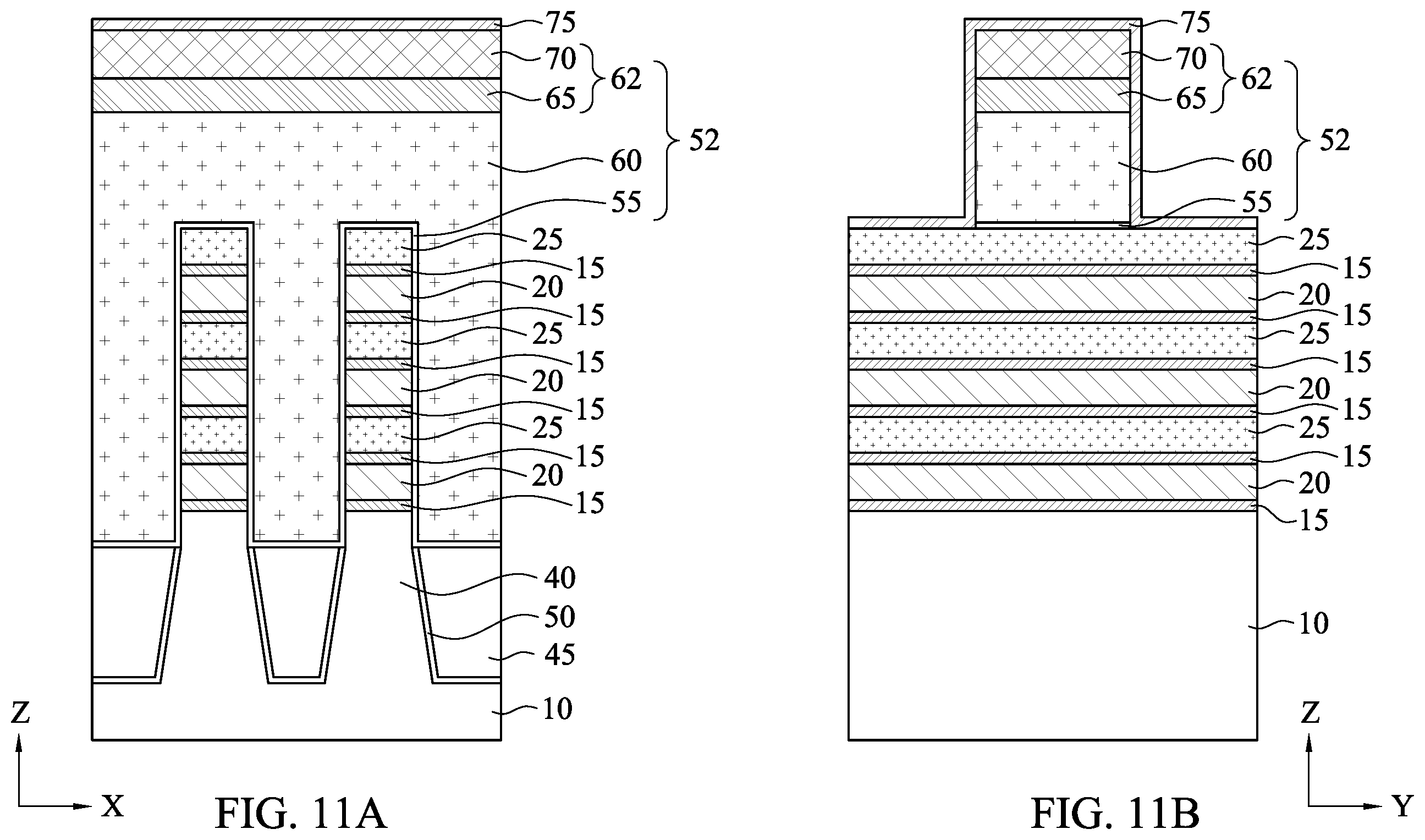 Patent US12142529 Figure 7 – Semiconductor device including a gate-all-around field effect transistor