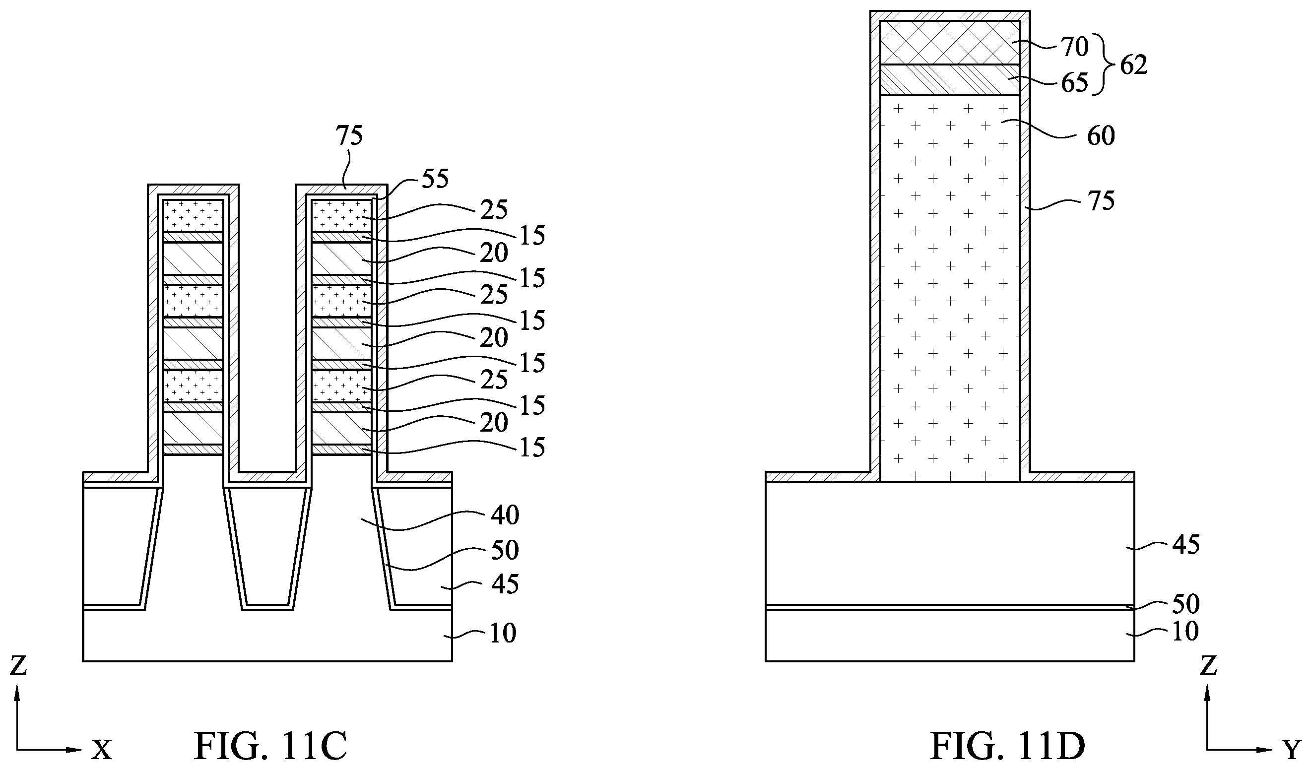 Patent US12142529 Figure 8 – Semiconductor device including a gate-all-around field effect transistor