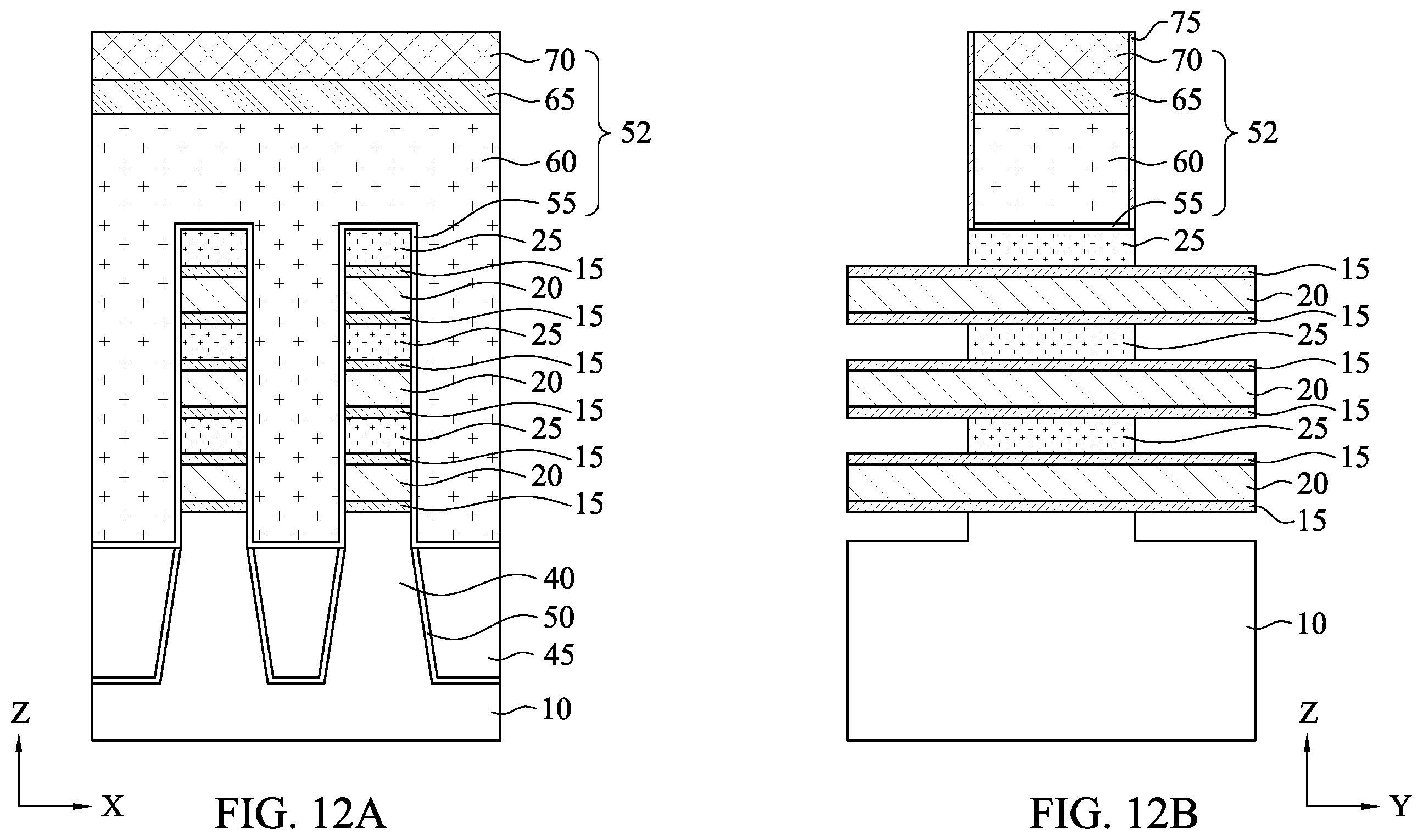 Patent US12142529 Figure 9 – Semiconductor device including a gate-all-around field effect transistor