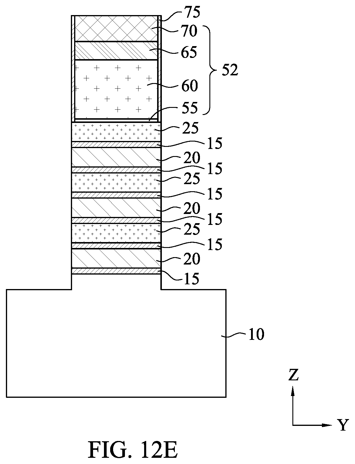 Patent US12142529 Figure 11 – Semiconductor device including a gate-all-around field effect transistor
