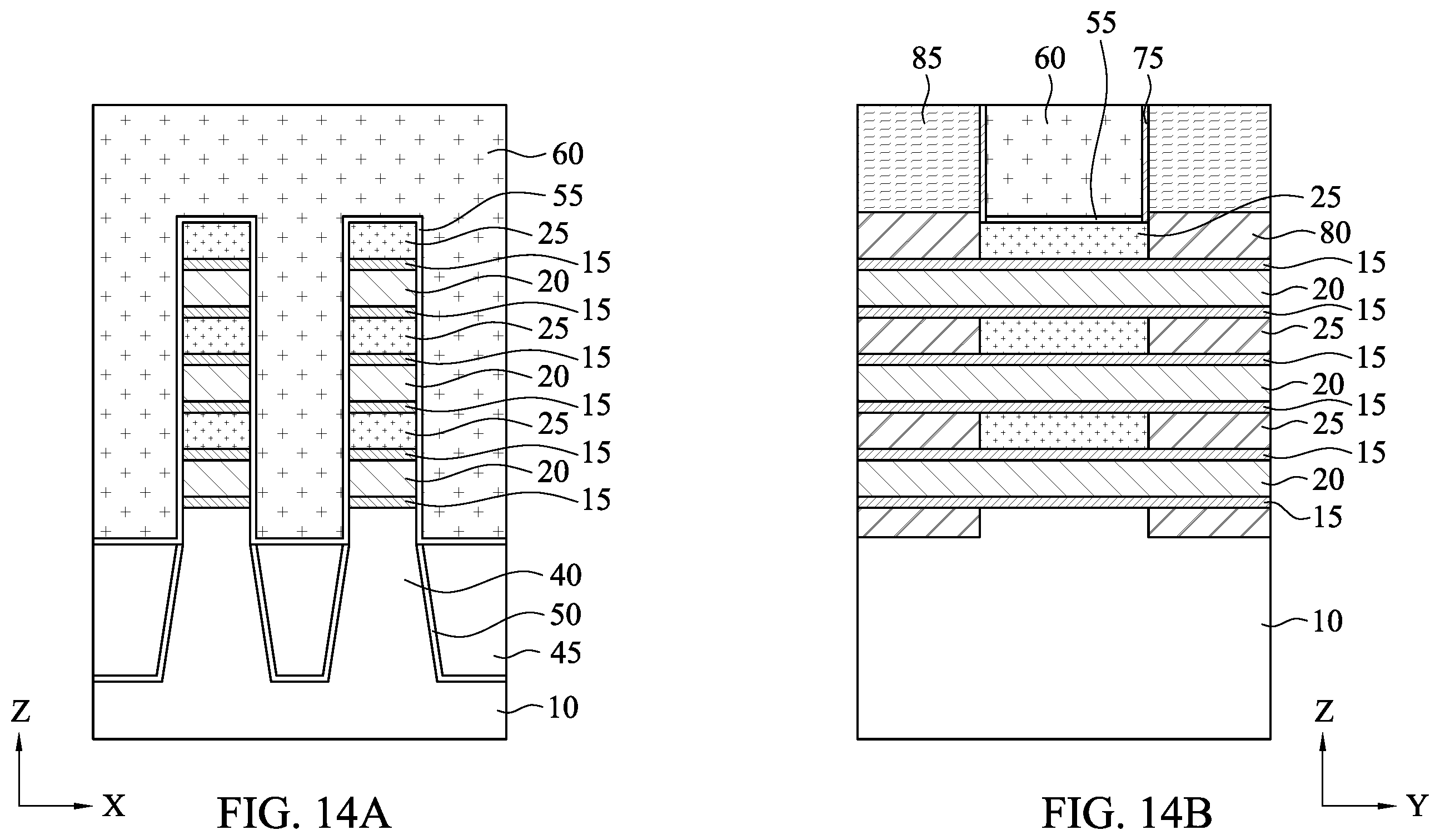 Patent US12142529 Figure 15 – Semiconductor device including a gate-all-around field effect transistor
