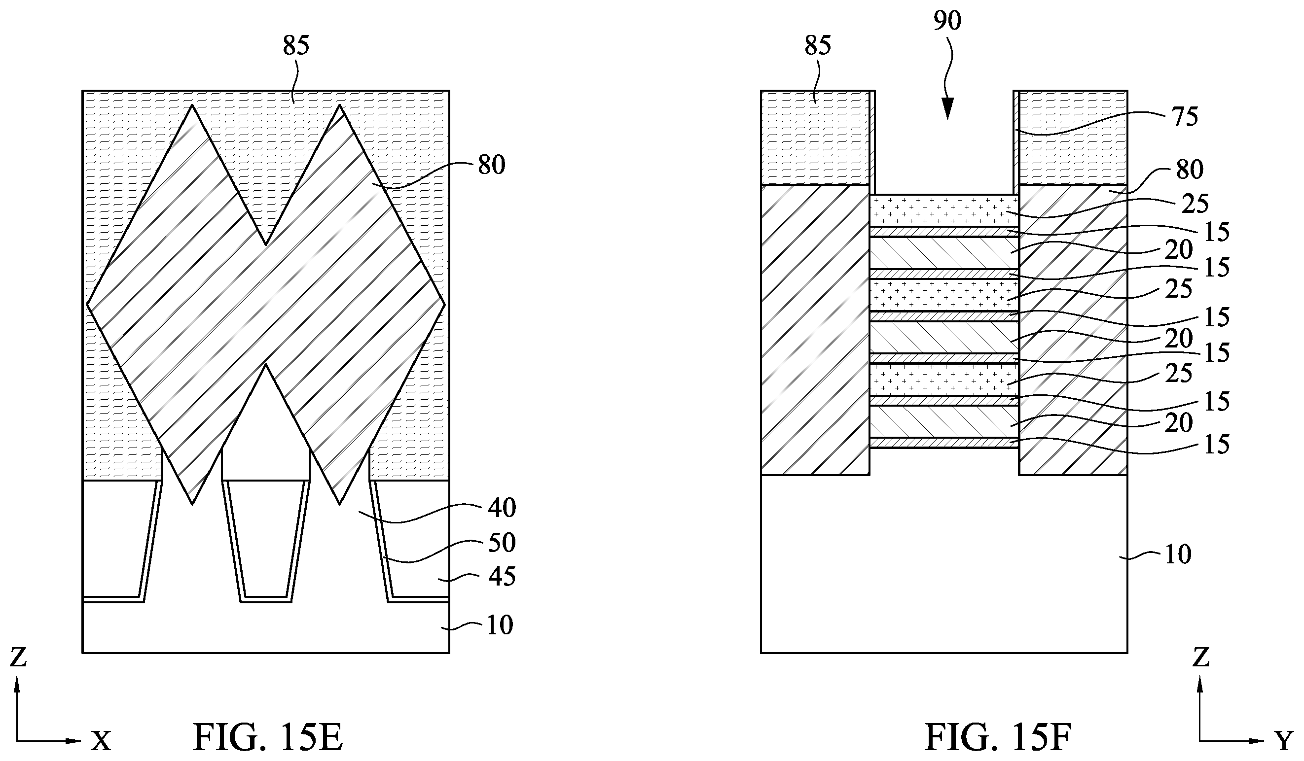 Patent US12142529 Figure 20 – Semiconductor device including a gate-all-around field effect transistor