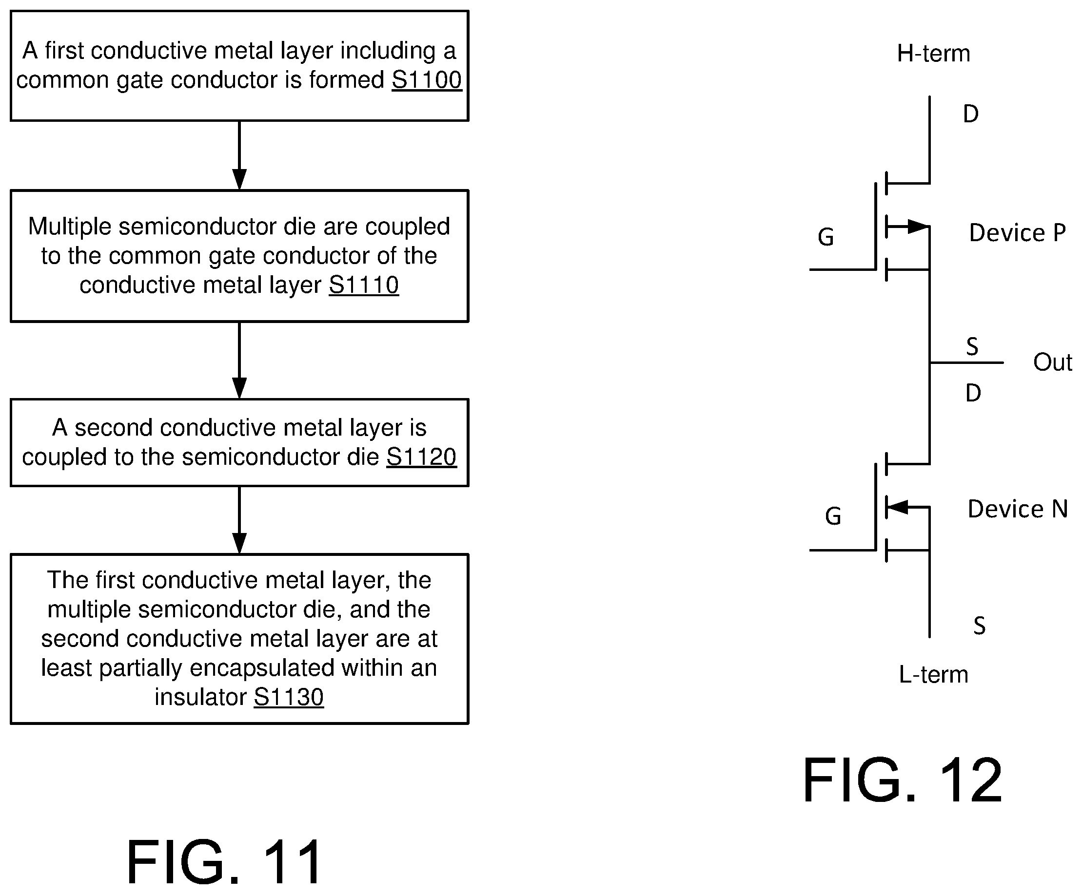 Patent US12142551 Figure 17 – Package including multiple semiconductor devices