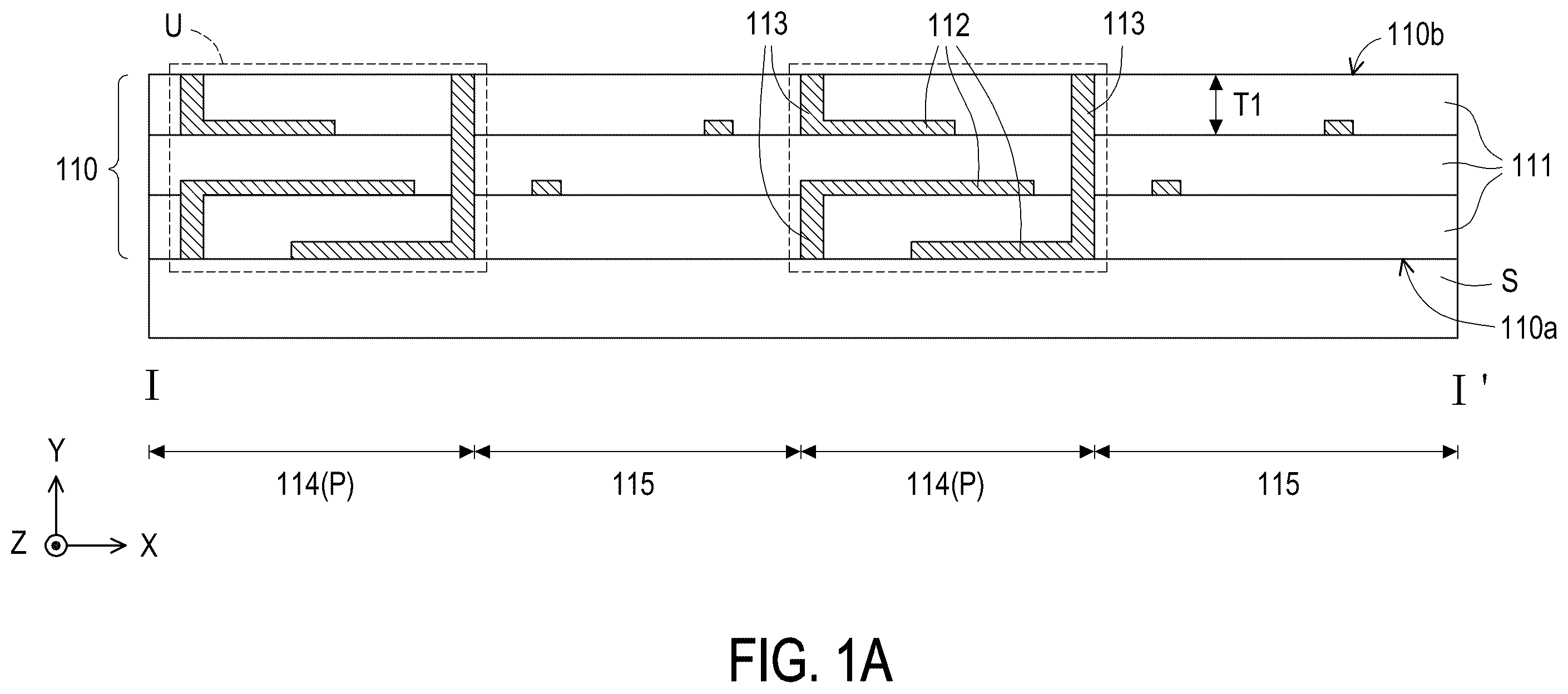 Patent US12142554 Figure 1 – Electronic component and manufacturing method thereof