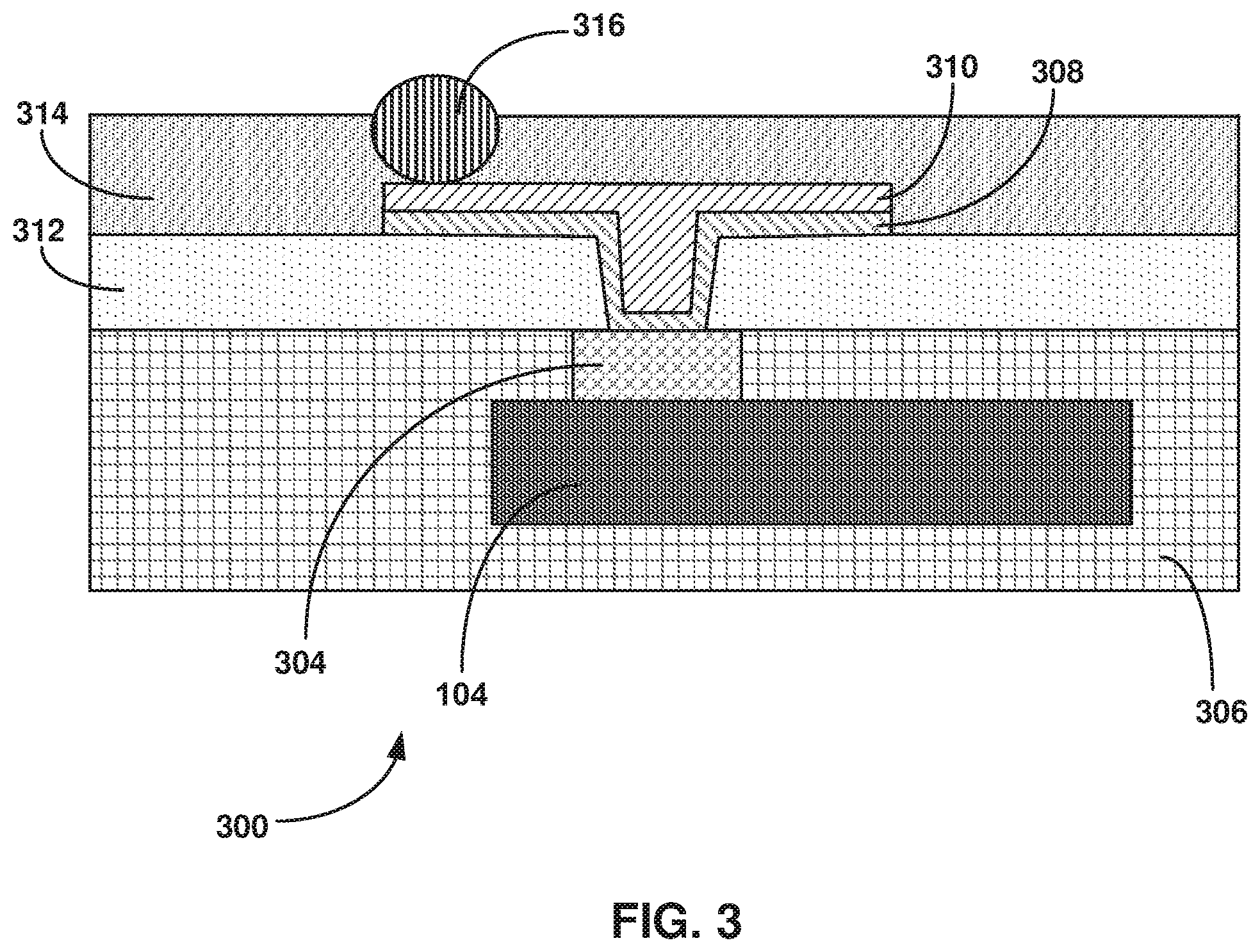 Patent US12142556 Figure 4 – X-ray shielding structure for a chip