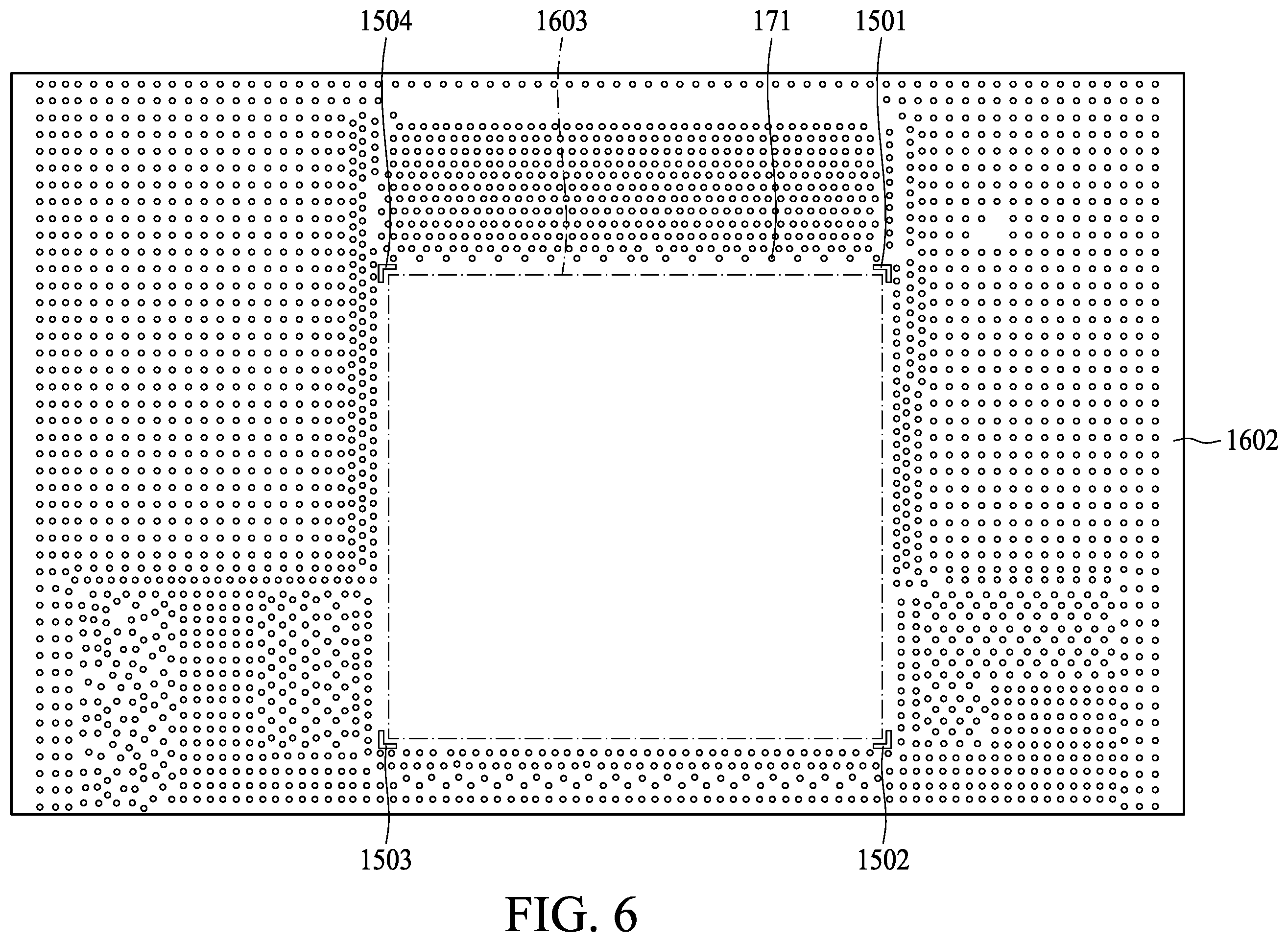Patent US12142576 Figure 6 – Semiconductor package structure and method for manufacturing the same