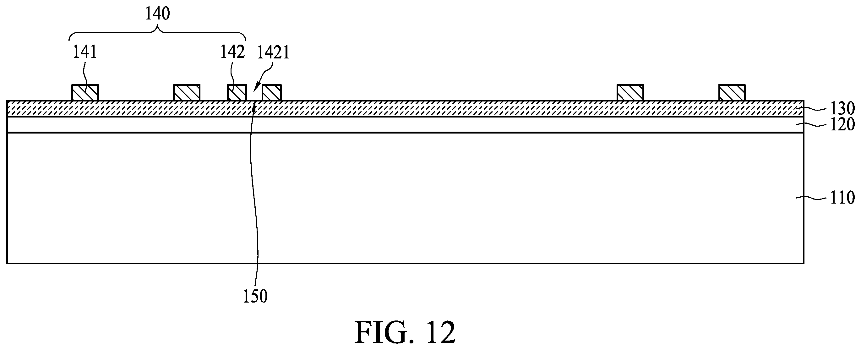 Patent US12142576 Figure 11 – Semiconductor package structure and method for manufacturing the same