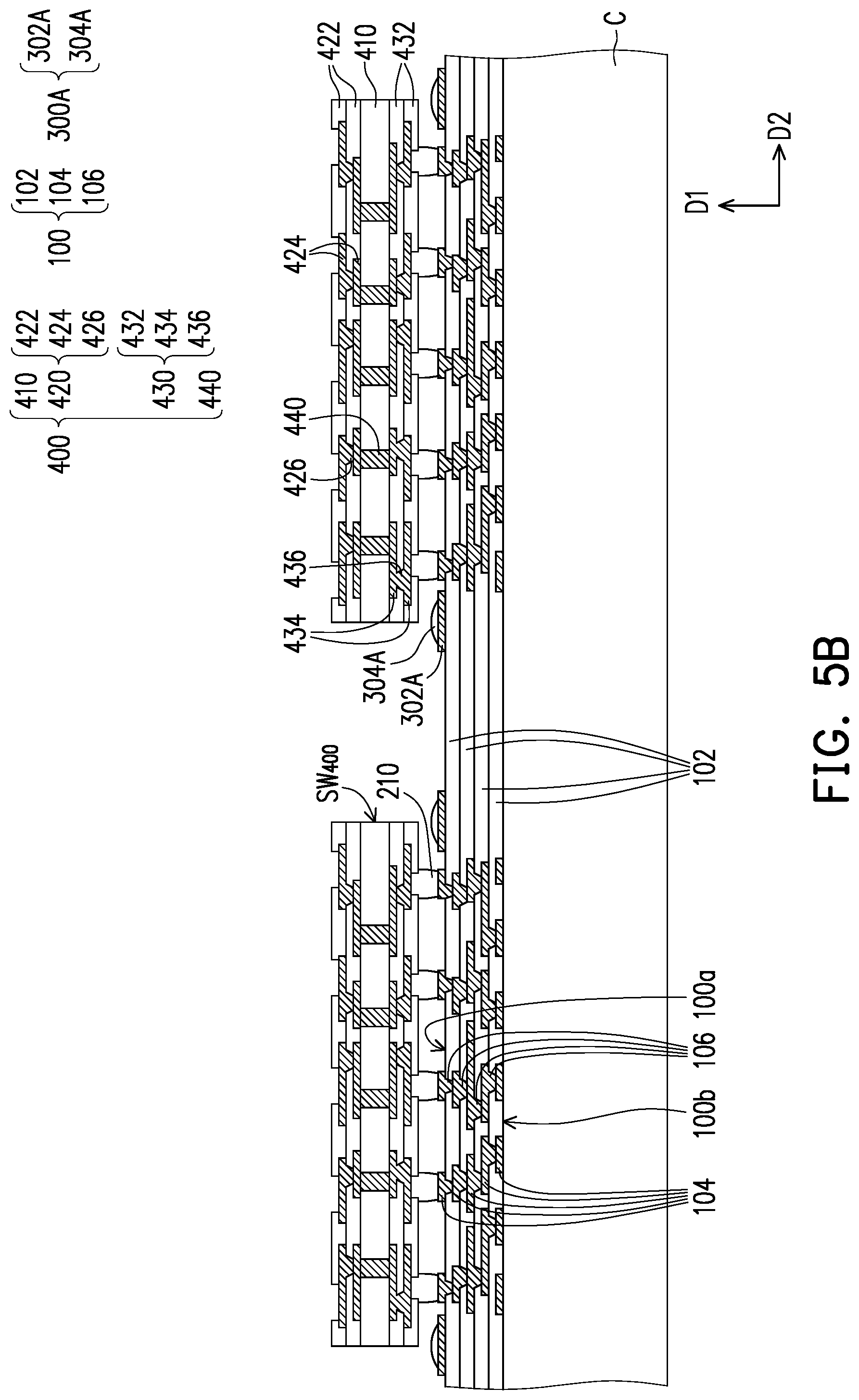 Patent US12142579 Figure 12 – Package structure and manufacturing method thereof