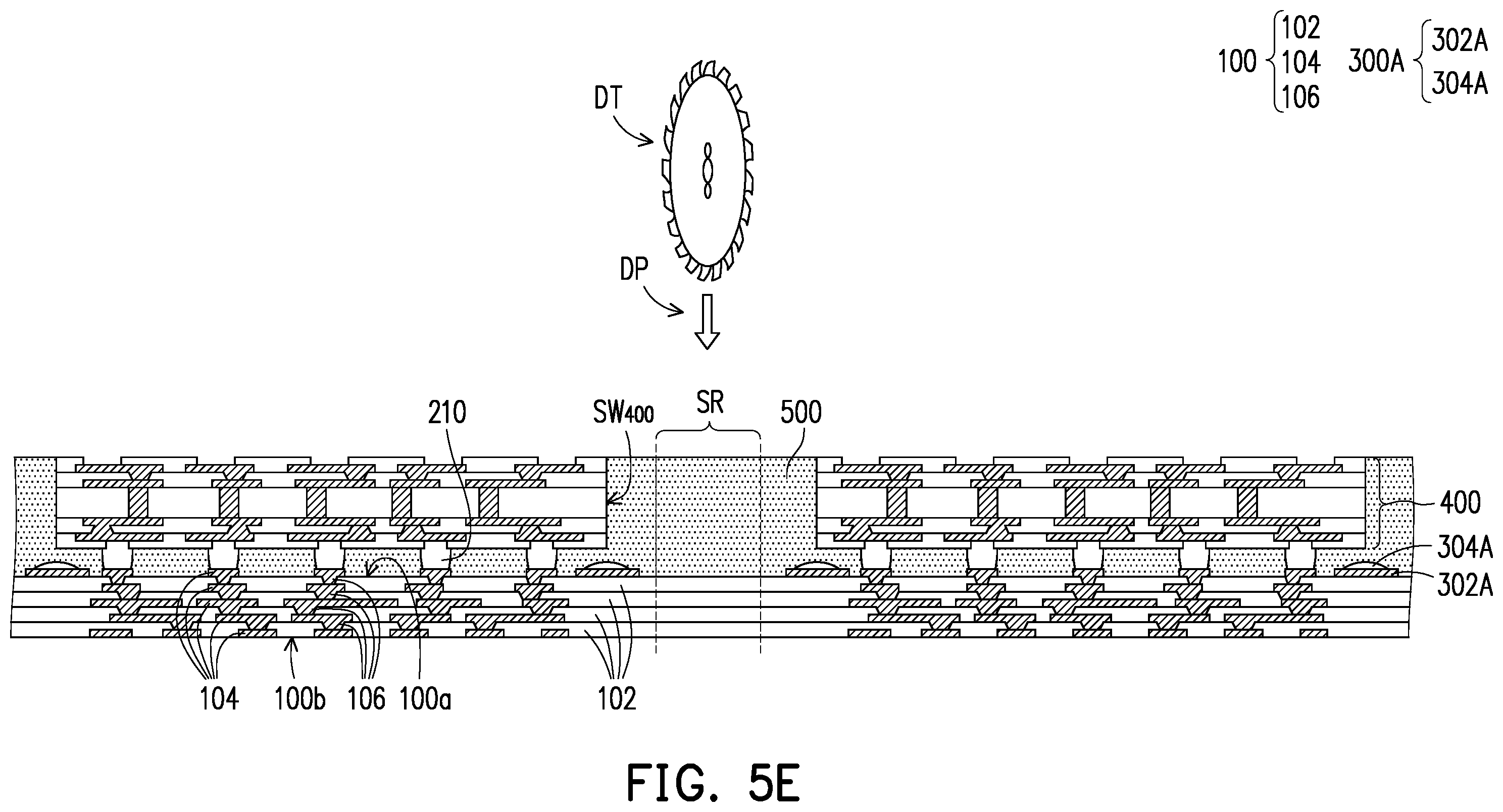 Patent US12142579 Figure 15 – Package structure and manufacturing method thereof