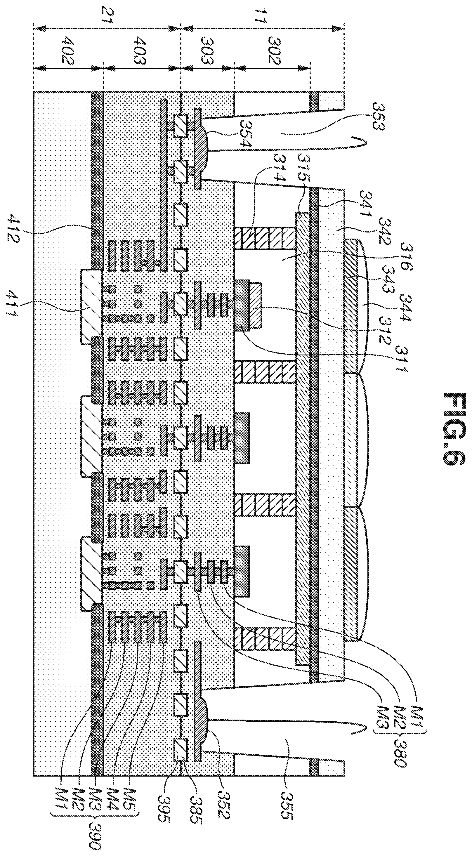 Patent US12142627 Figure 6 – Photoelectric conversion apparatus, photoelectric conversion system, and moving body
