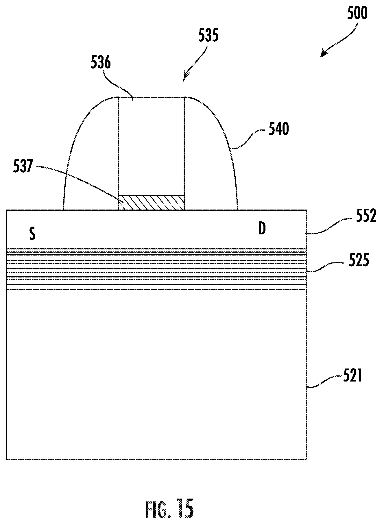 Patent US12142641 Figure 17 – Method for making gate-all-around (GAA) device including a superlattice