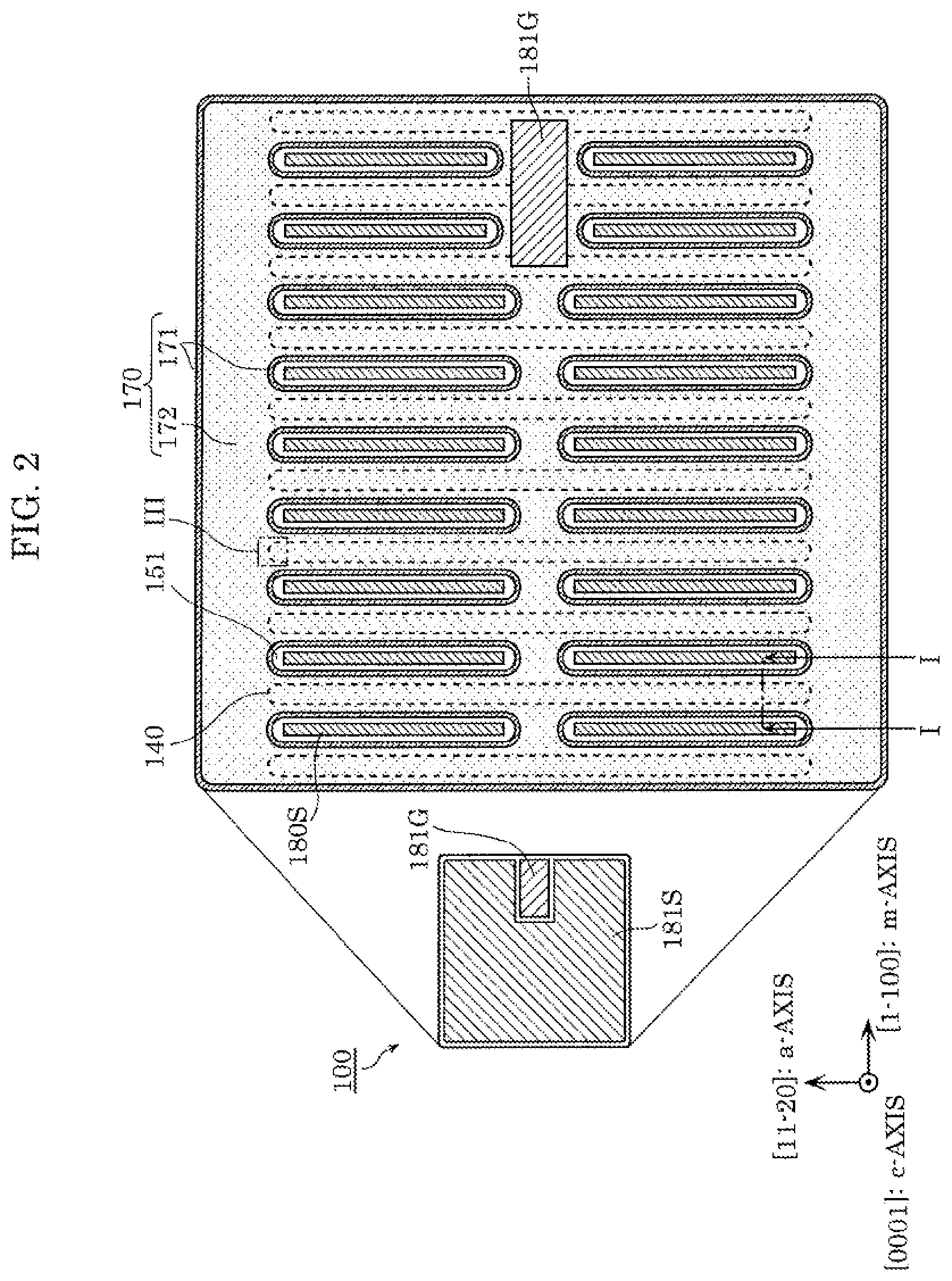 Patent US12142644 Figure 2 – Nitride semiconductor device