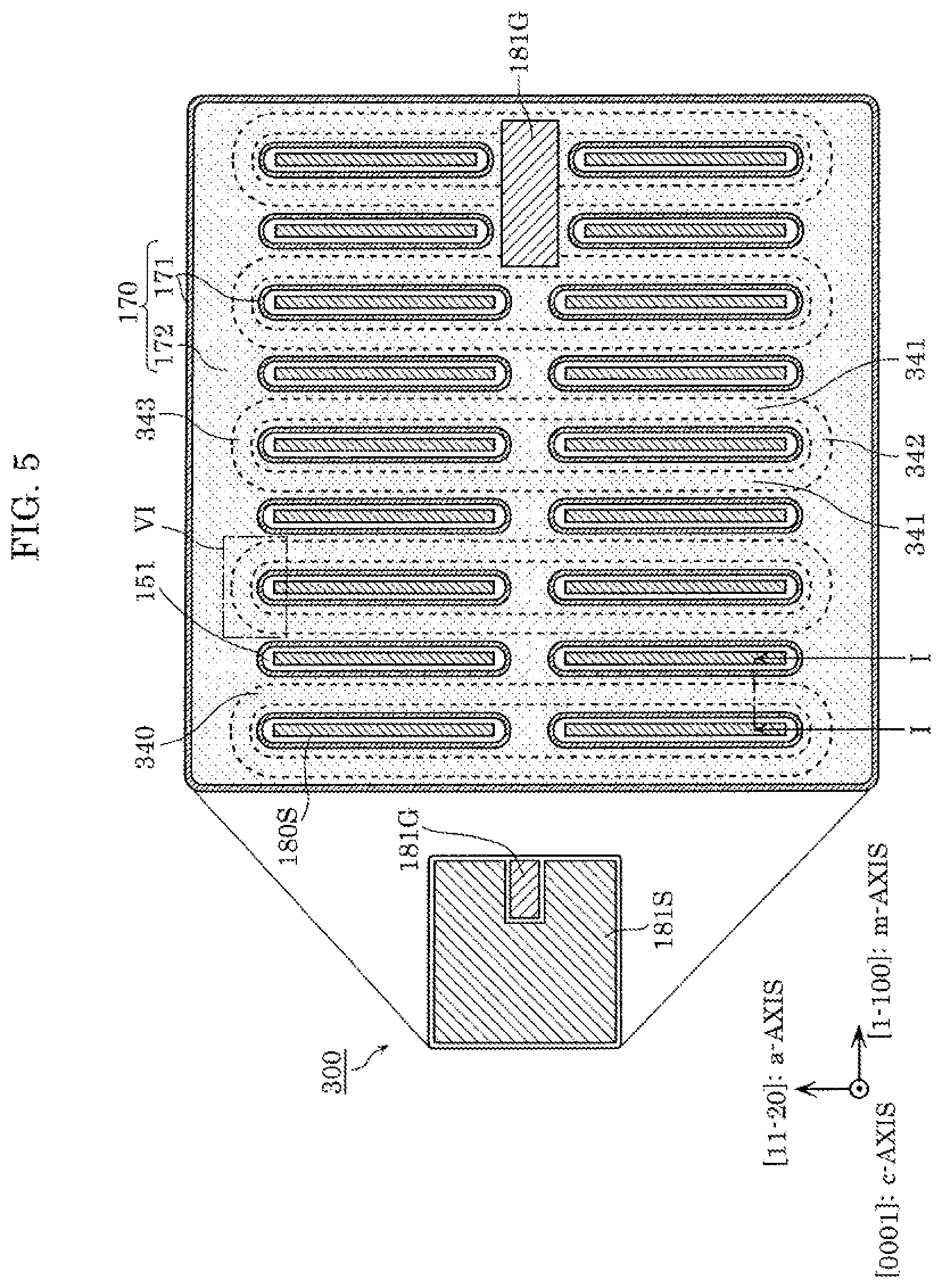Patent US12142644 Figure 5 – Nitride semiconductor device