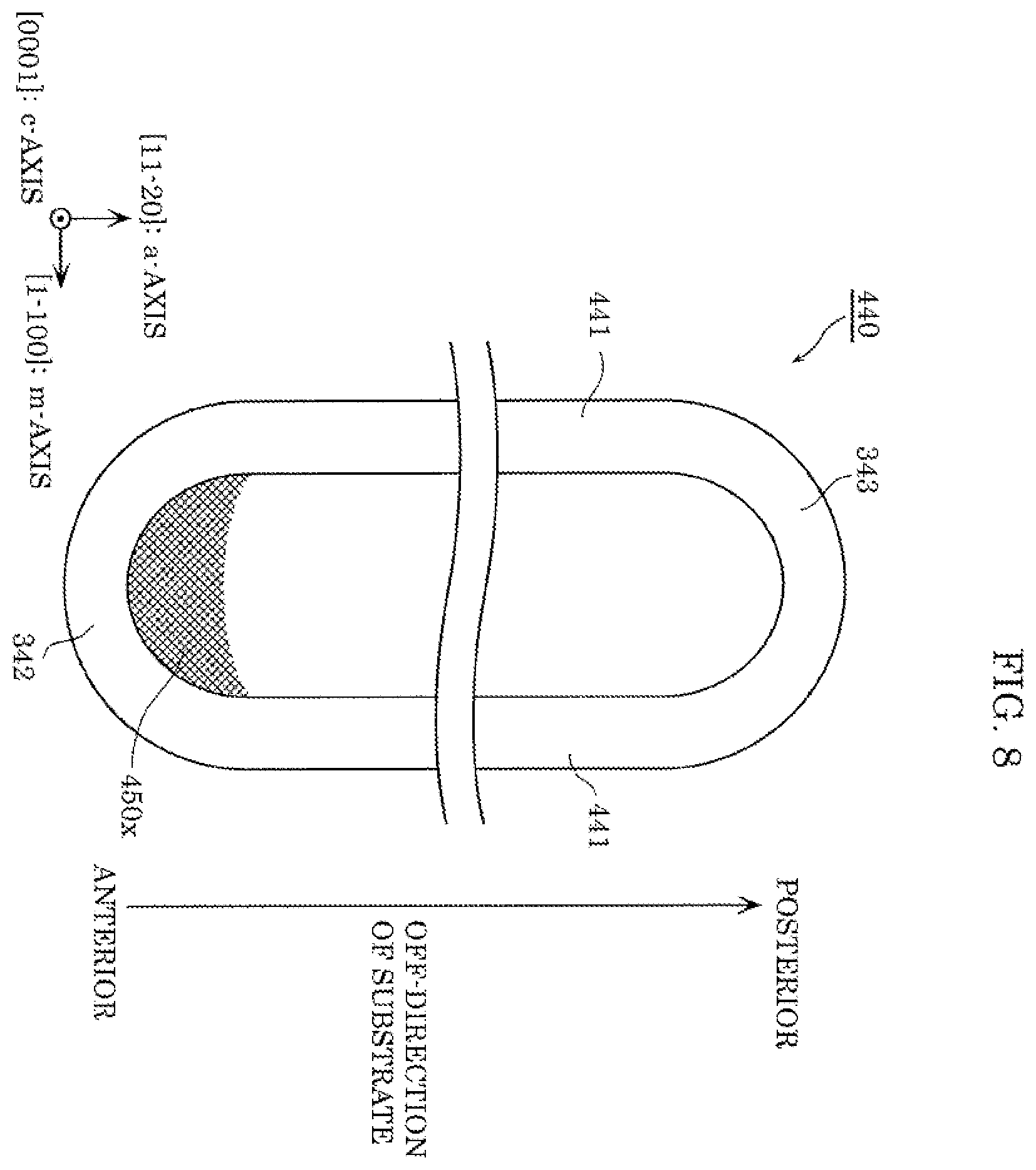 Patent US12142644 Figure 8 – Nitride semiconductor device