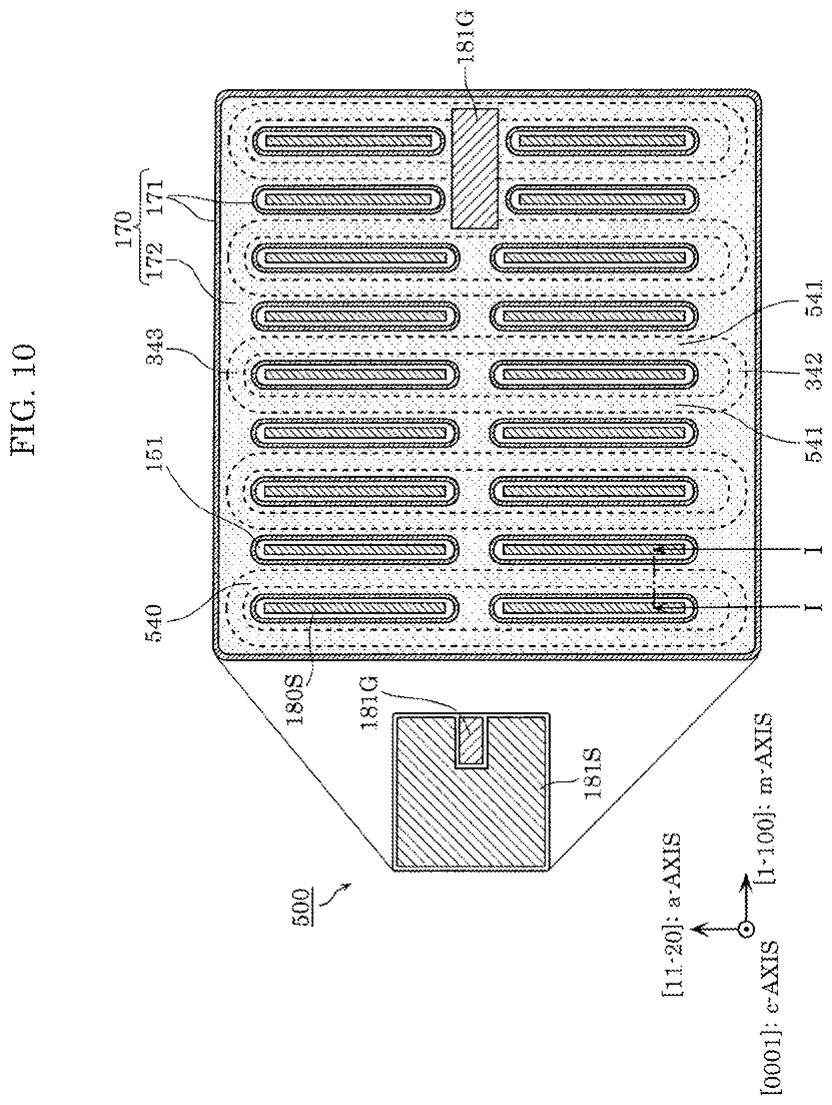Patent US12142644 Figure 10 – Nitride semiconductor device