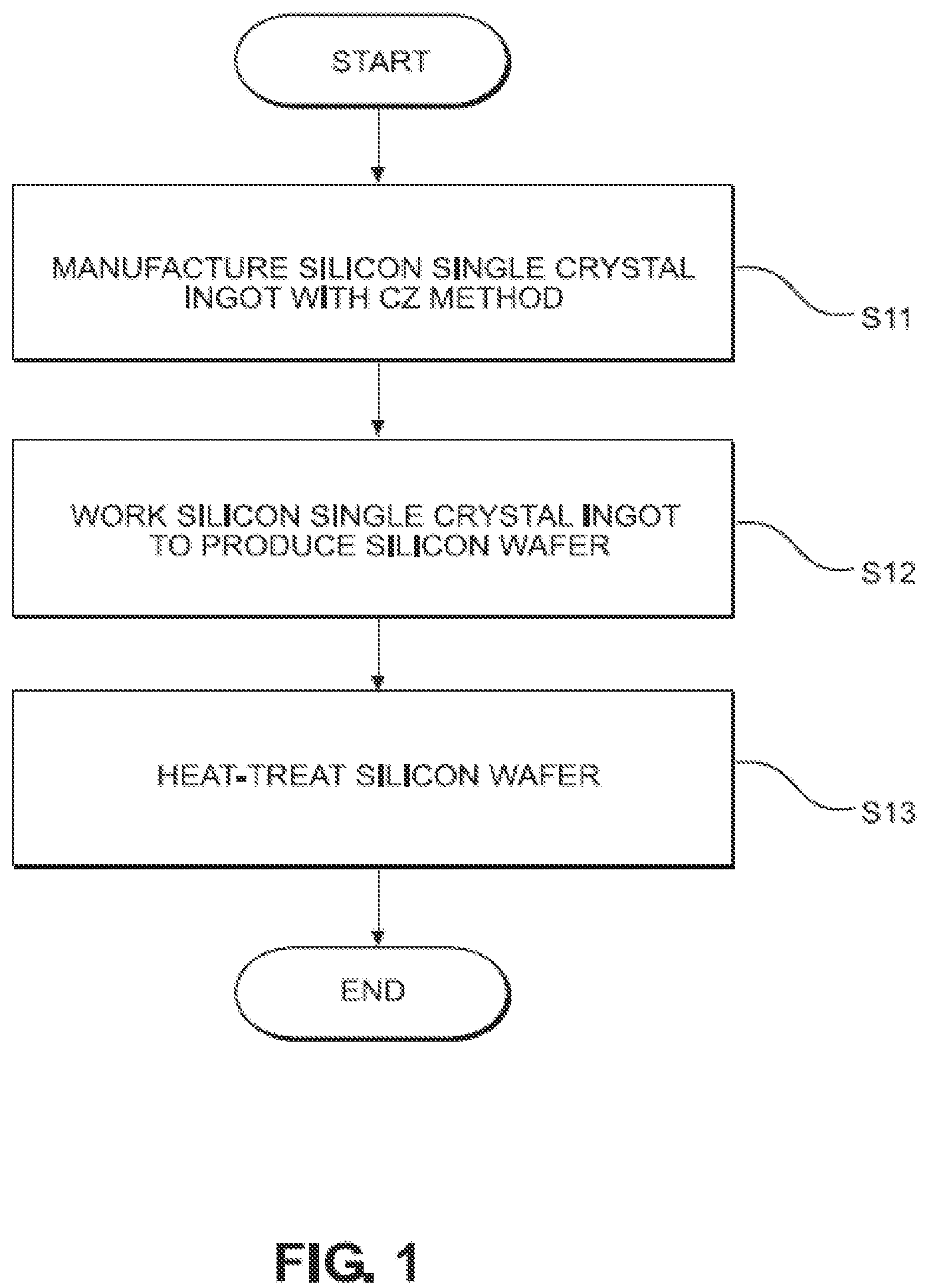 Patent US12142645 Figure 1 – Silicon wafer and manufacturing method of the same