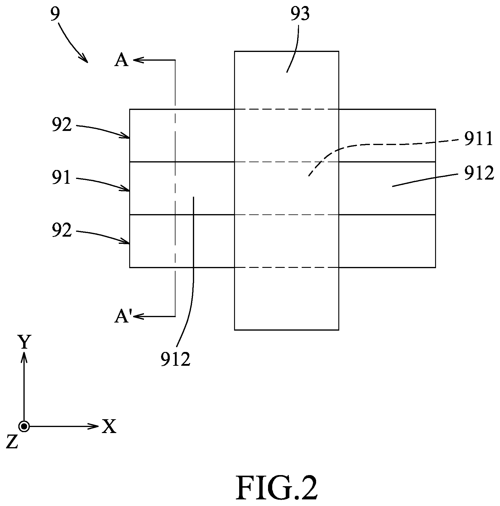 Patent US12142649 Figure 2 – Semiconductor structure with conductive carbon layer and method for manufacturing the same