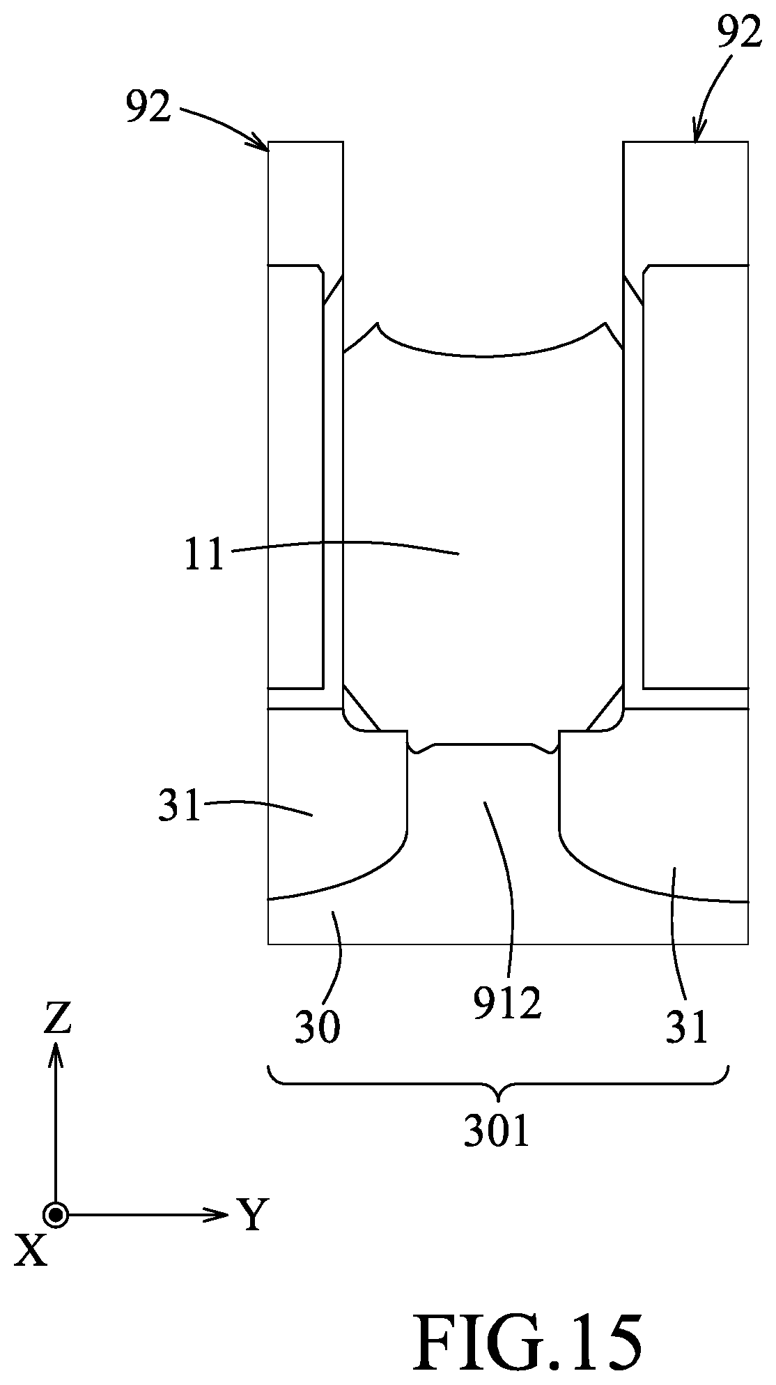 Patent US12142649 Figure 12 – Semiconductor structure with conductive carbon layer and method for manufacturing the same