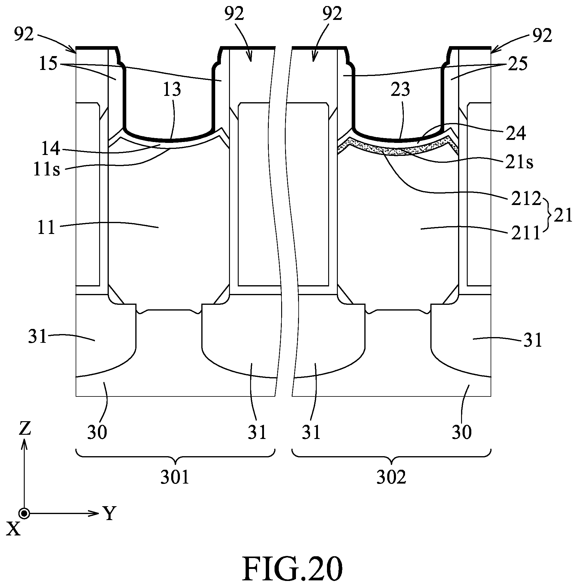 Patent US12142649 Figure 17 – Semiconductor structure with conductive carbon layer and method for manufacturing the same