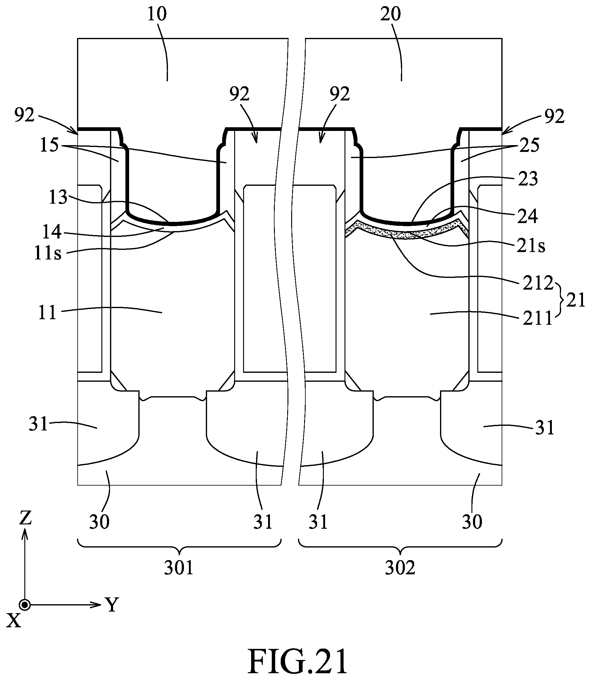 Patent US12142649 Figure 18 – Semiconductor structure with conductive carbon layer and method for manufacturing the same