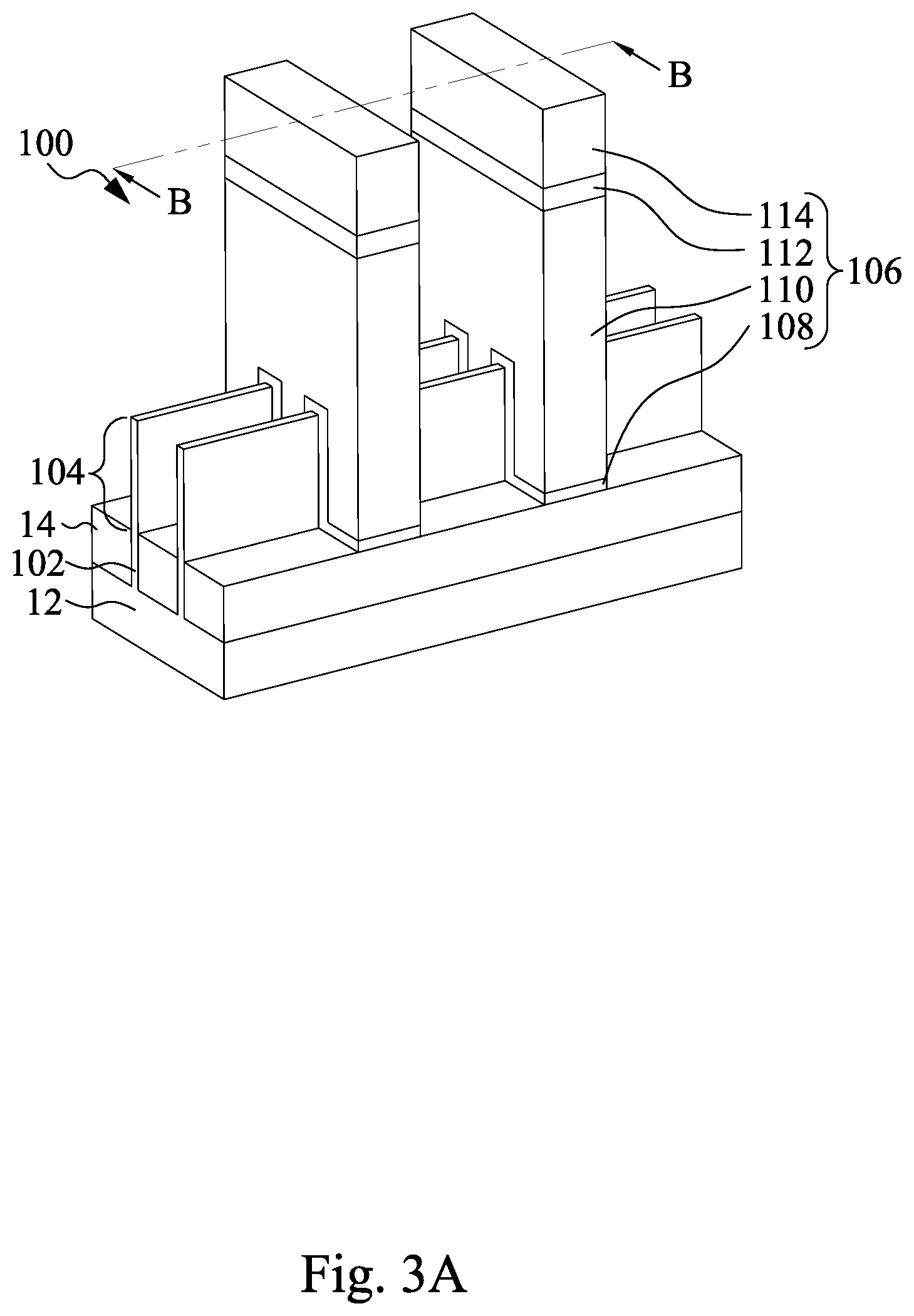 Patent US12142651 Figure 3 – Integrated circuit multi-gate transistors structure with gate via and manufacturing method thereof