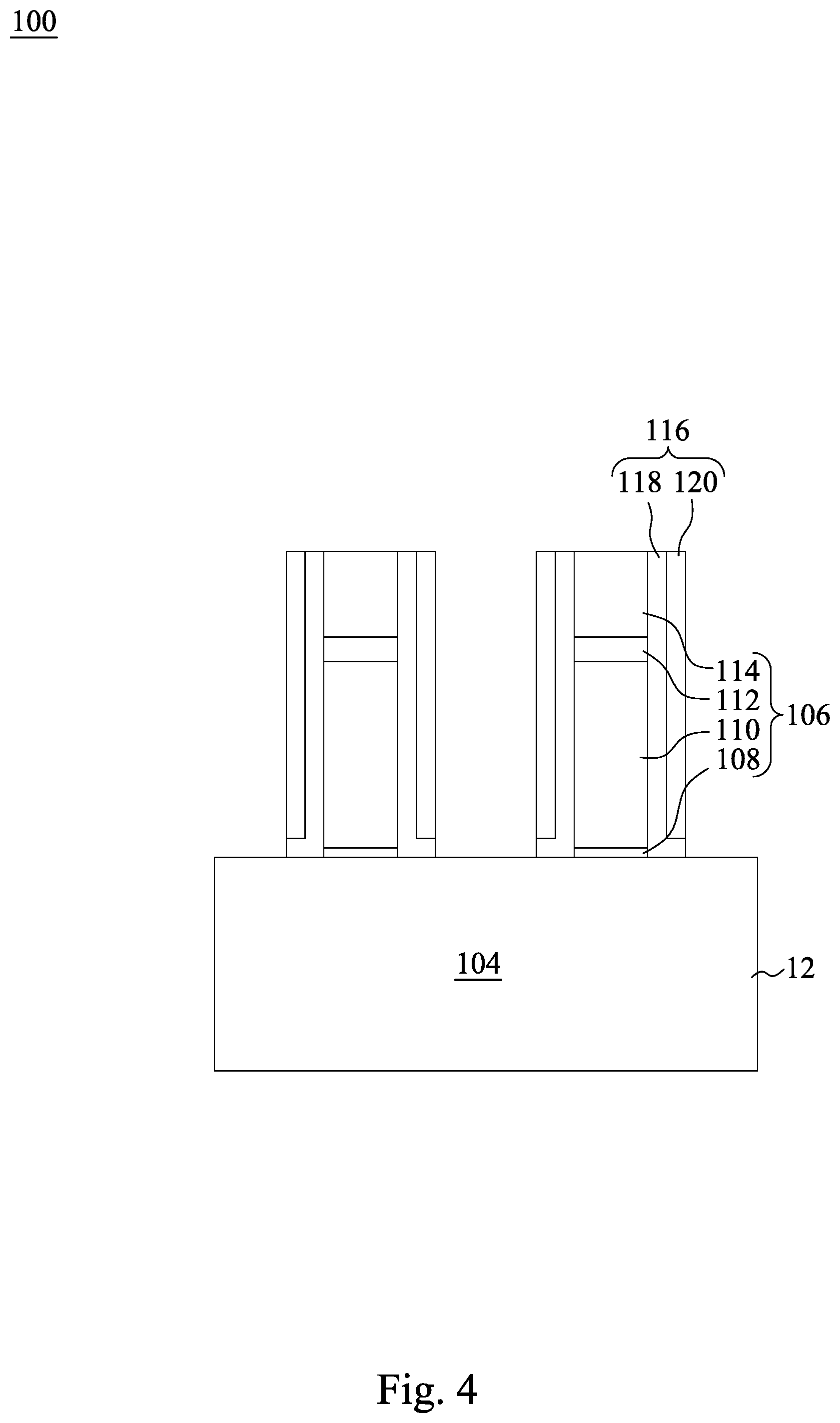 Patent US12142651 Figure 5 – Integrated circuit multi-gate transistors structure with gate via and manufacturing method thereof