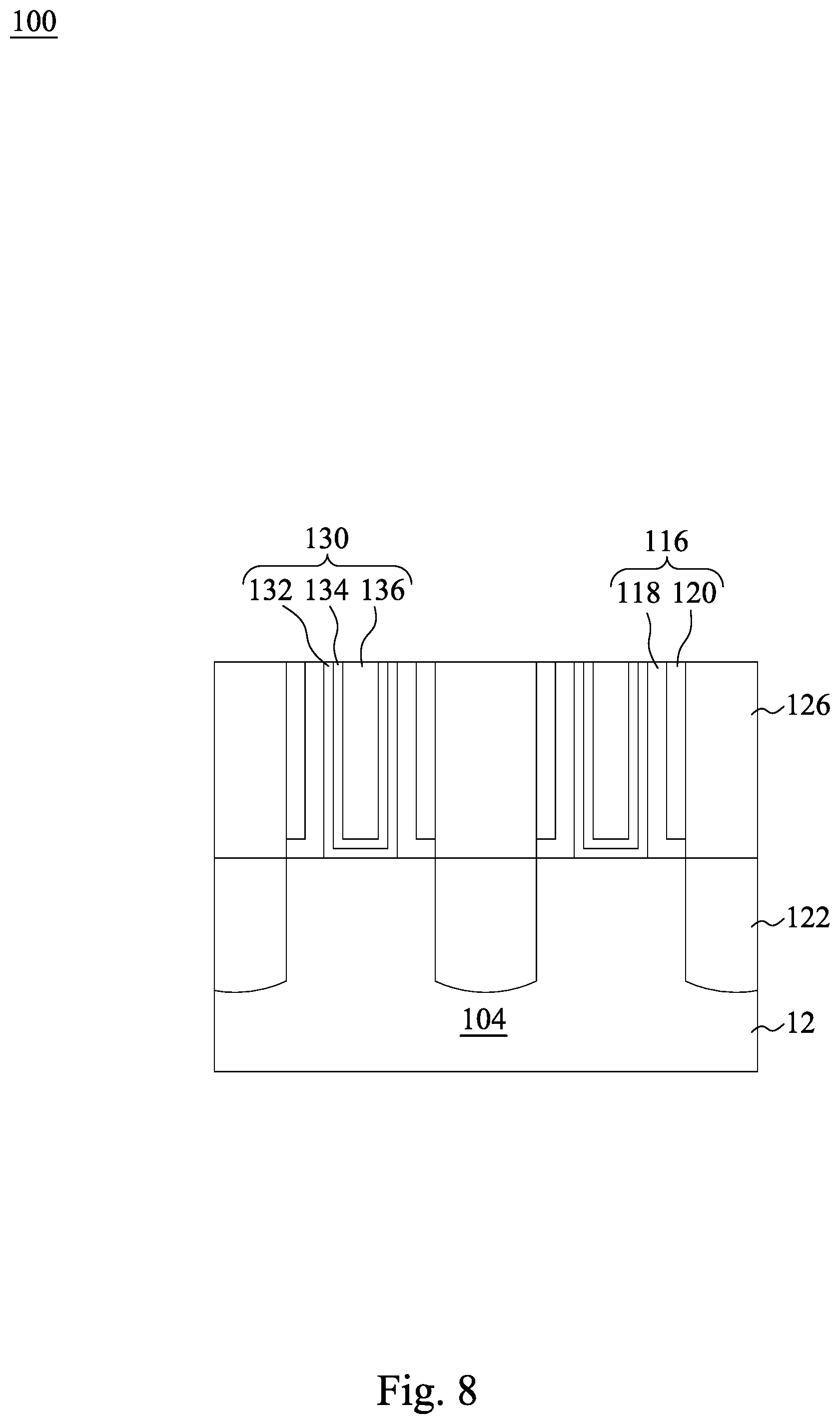 Patent US12142651 Figure 9 – Integrated circuit multi-gate transistors structure with gate via and manufacturing method thereof