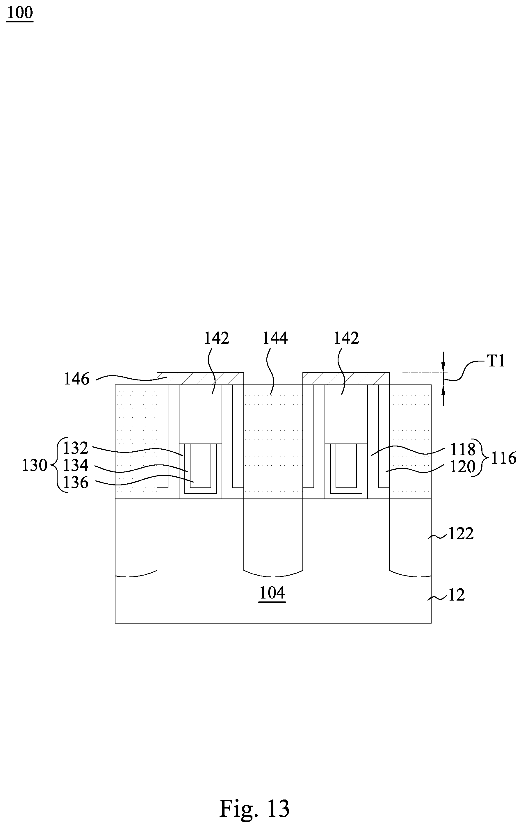 Patent US12142651 Figure 14 – Integrated circuit multi-gate transistors structure with gate via and manufacturing method thereof