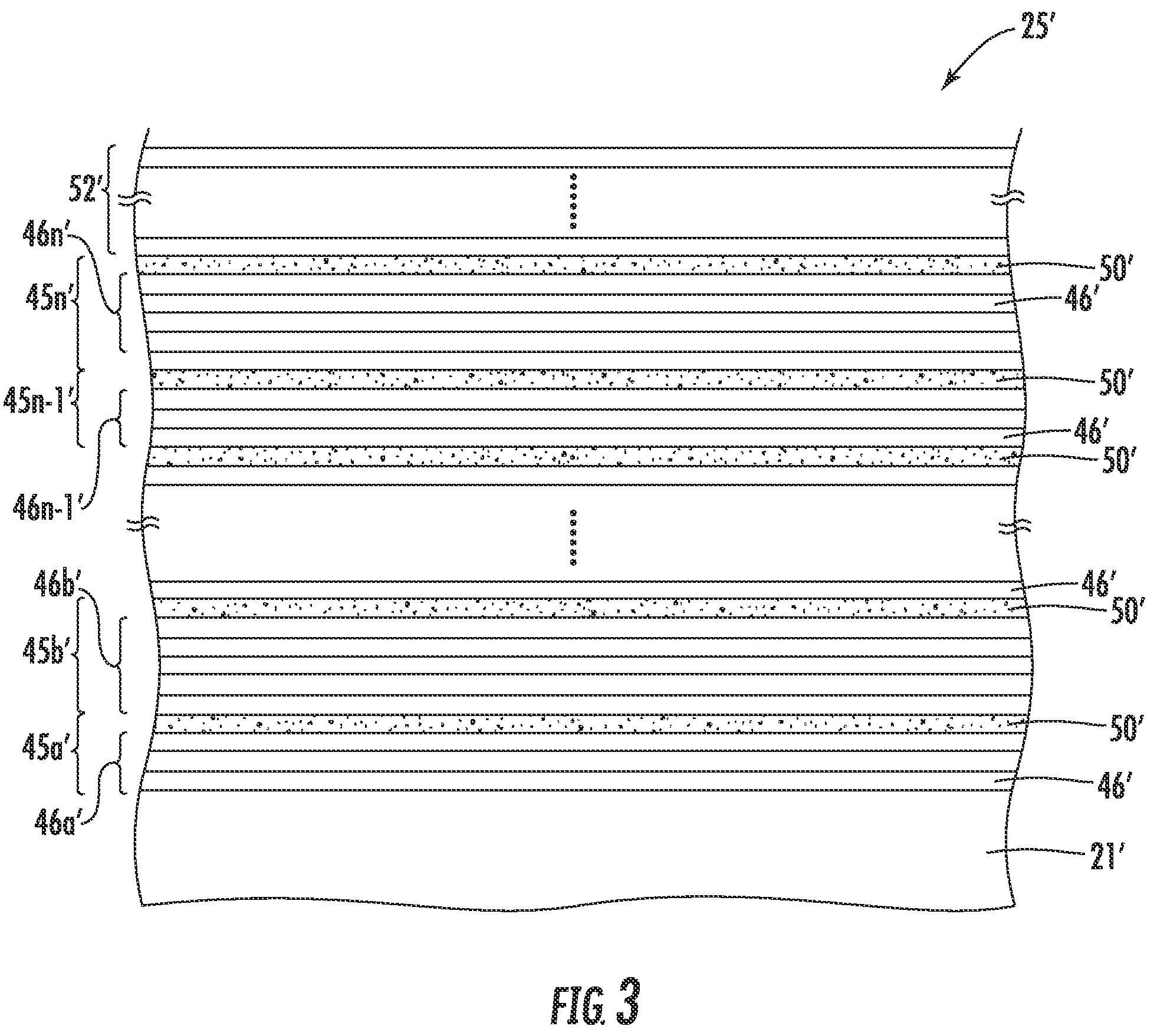 Patent US12142662 Figure 3 – Method for making nanostructure transistors with offset source/drain dopant blocking structures including a superlattice