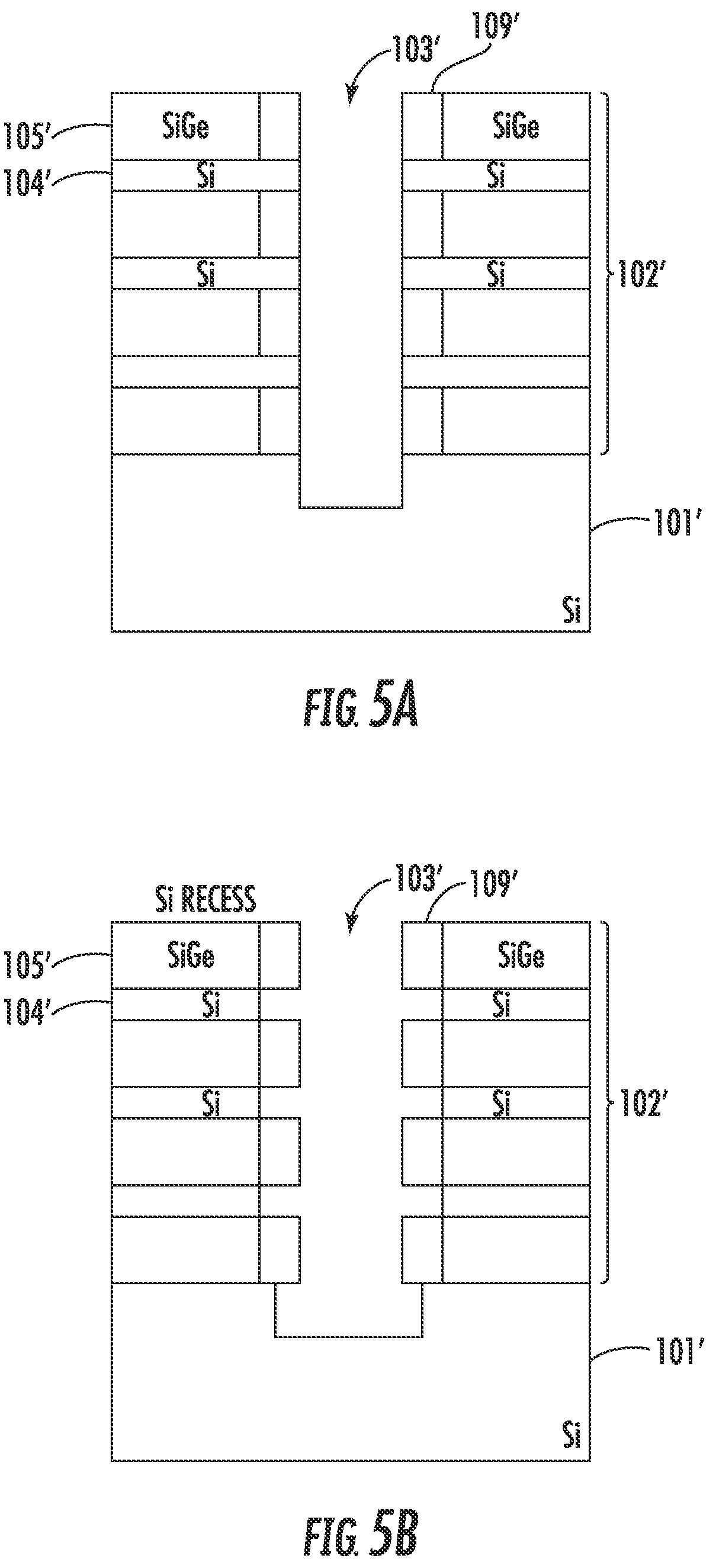 Patent US12142662 Figure 7 – Method for making nanostructure transistors with offset source/drain dopant blocking structures including a superlattice