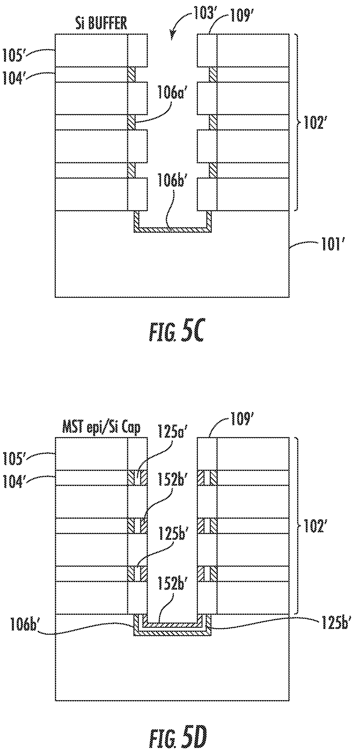 Patent US12142662 Figure 8 – Method for making nanostructure transistors with offset source/drain dopant blocking structures including a superlattice