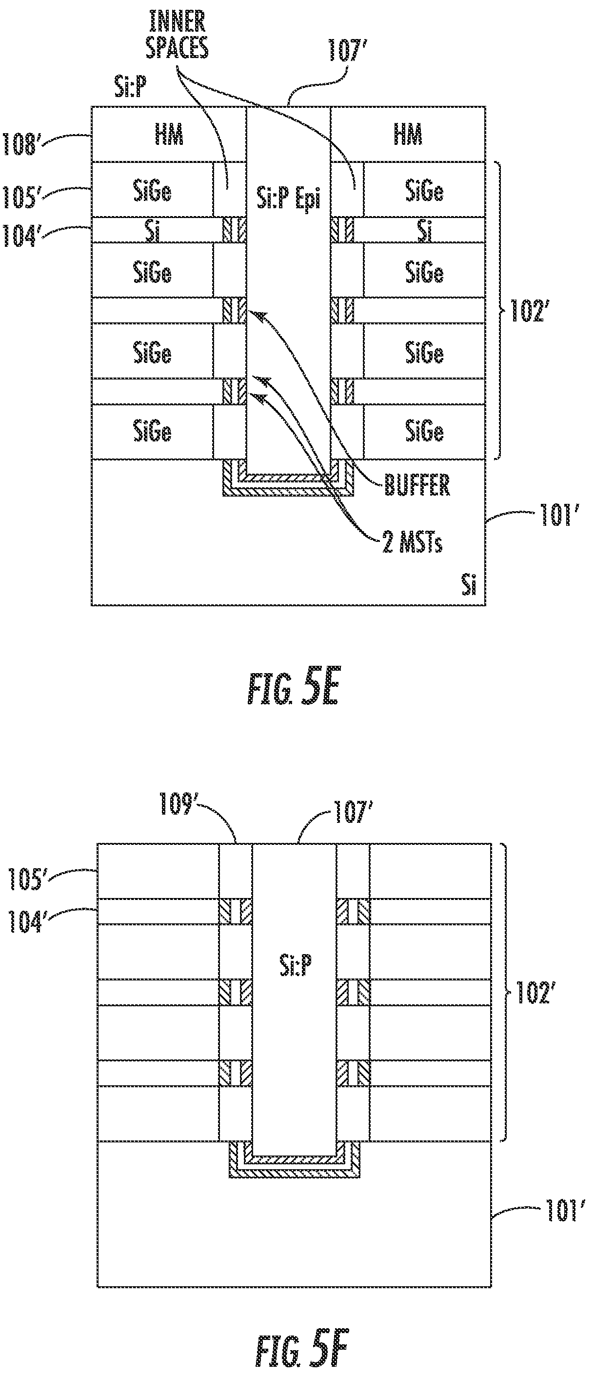 Patent US12142662 Figure 9 – Method for making nanostructure transistors with offset source/drain dopant blocking structures including a superlattice