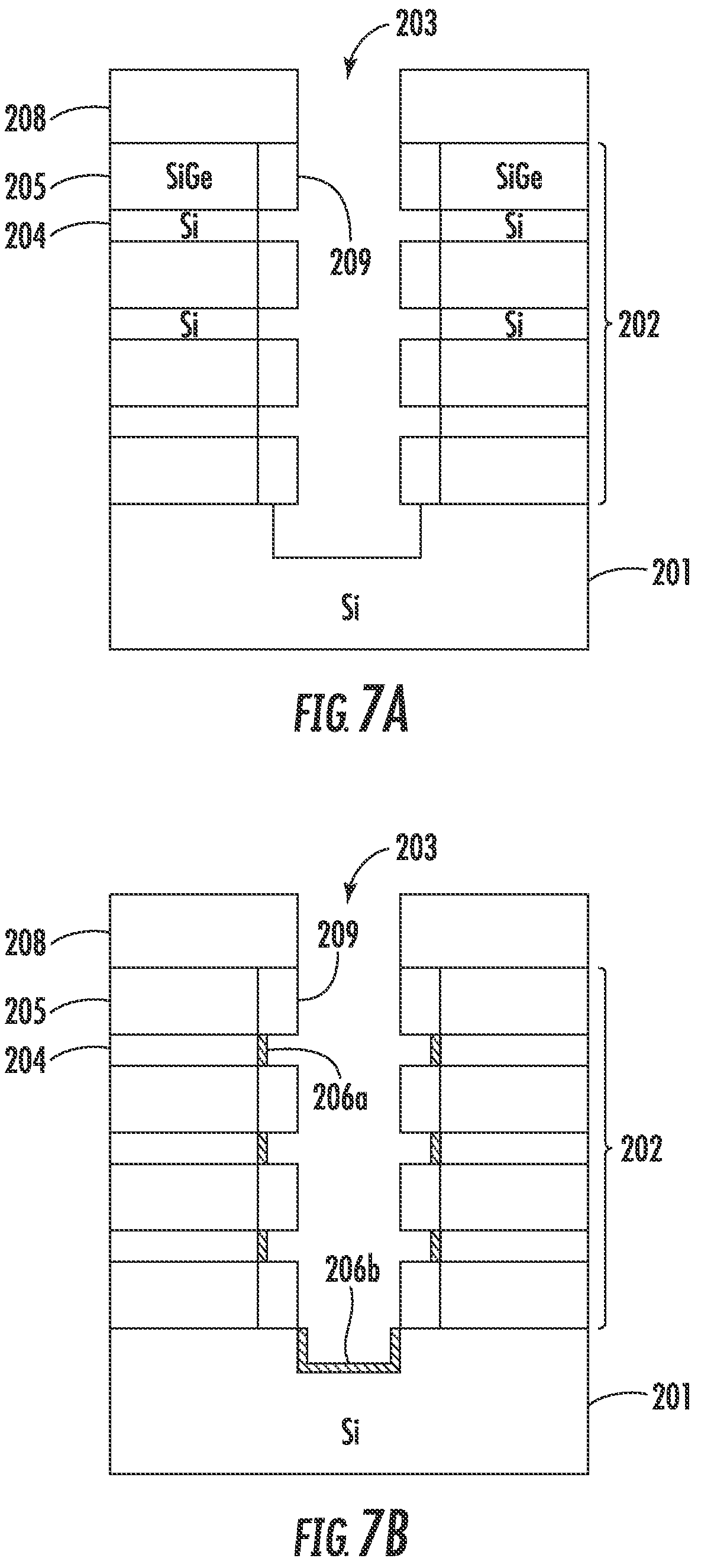 Patent US12142662 Figure 12 – Method for making nanostructure transistors with offset source/drain dopant blocking structures including a superlattice