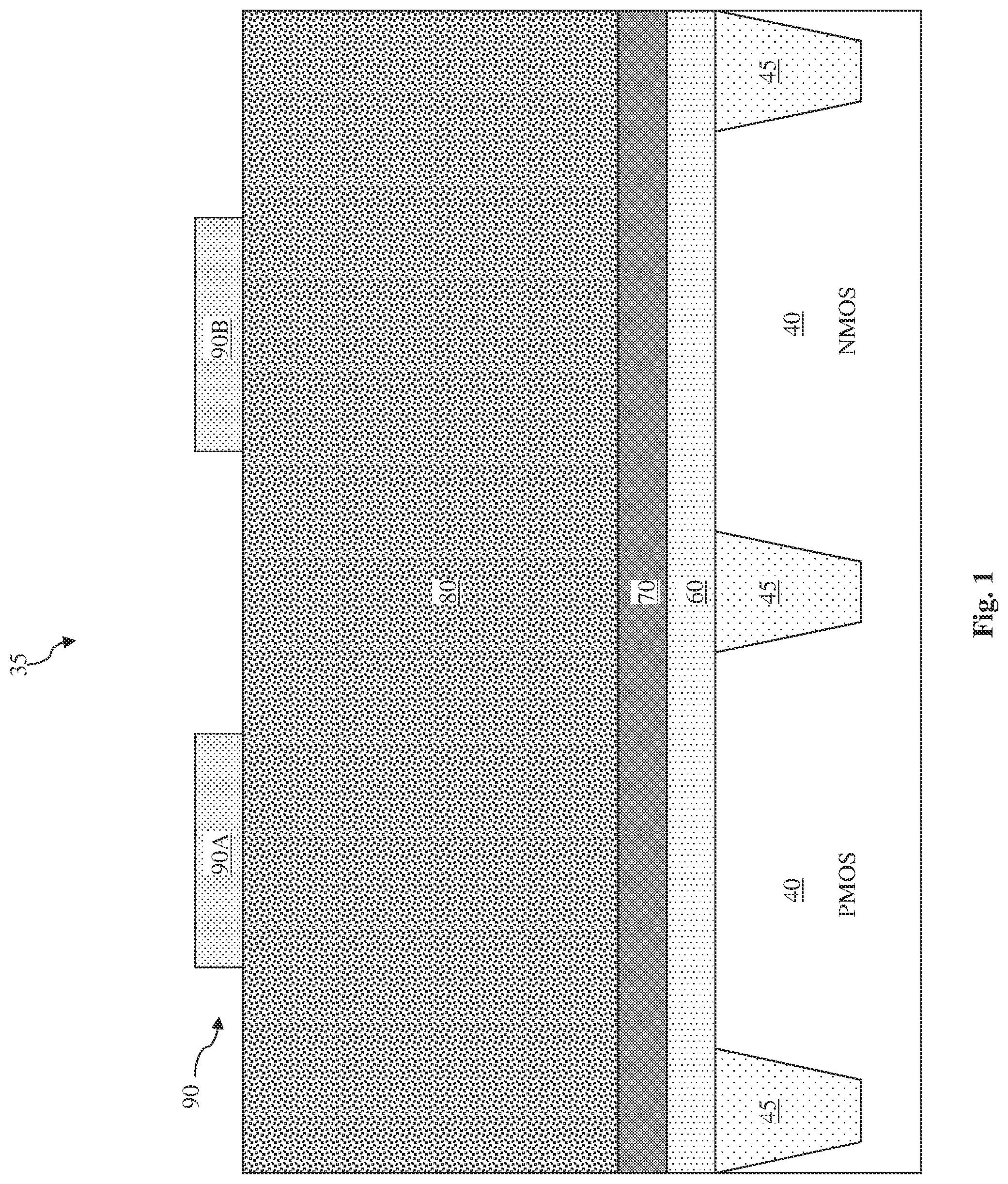 Patent US12142664 Figure 1 – Reducing metal gate overhang by forming a top-wide bottom-narrow dummy gate electrode