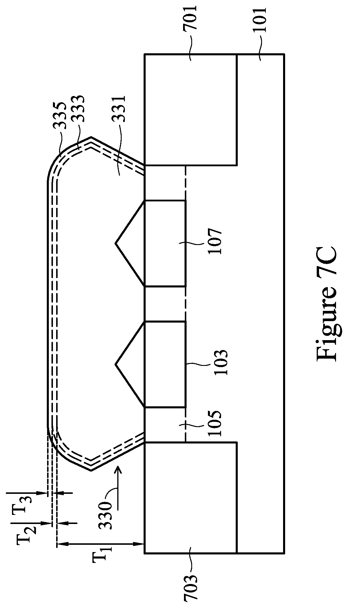 Patent US12142681 Figure 16 – Semiconductor device having a shaped epitaxial region with shaping section