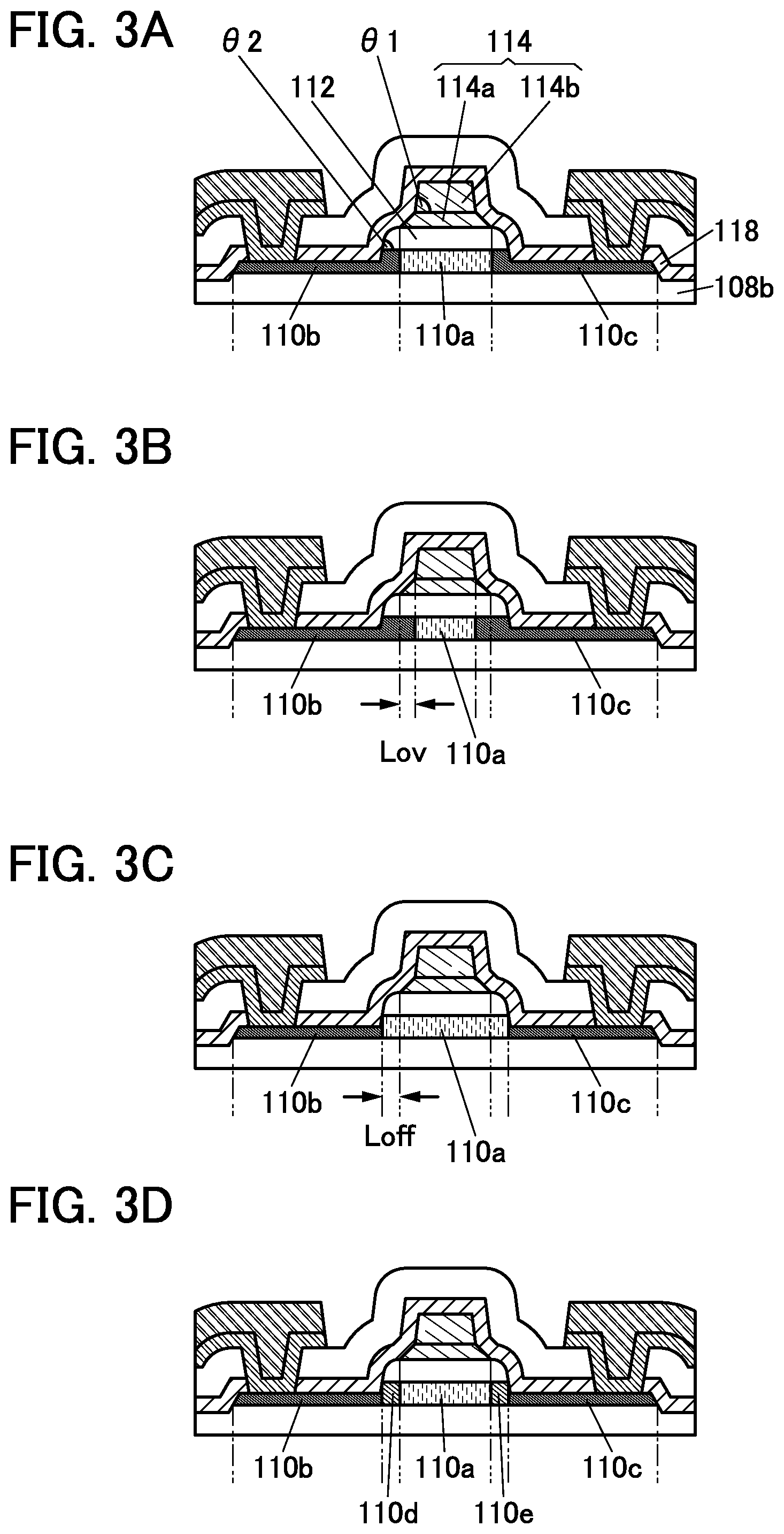 Patent US12142694 Figure 3 – Semiconductor device, display device including the semiconductor device, display module including the display device, and electronic device including the semiconductor device, the display device, and the display module