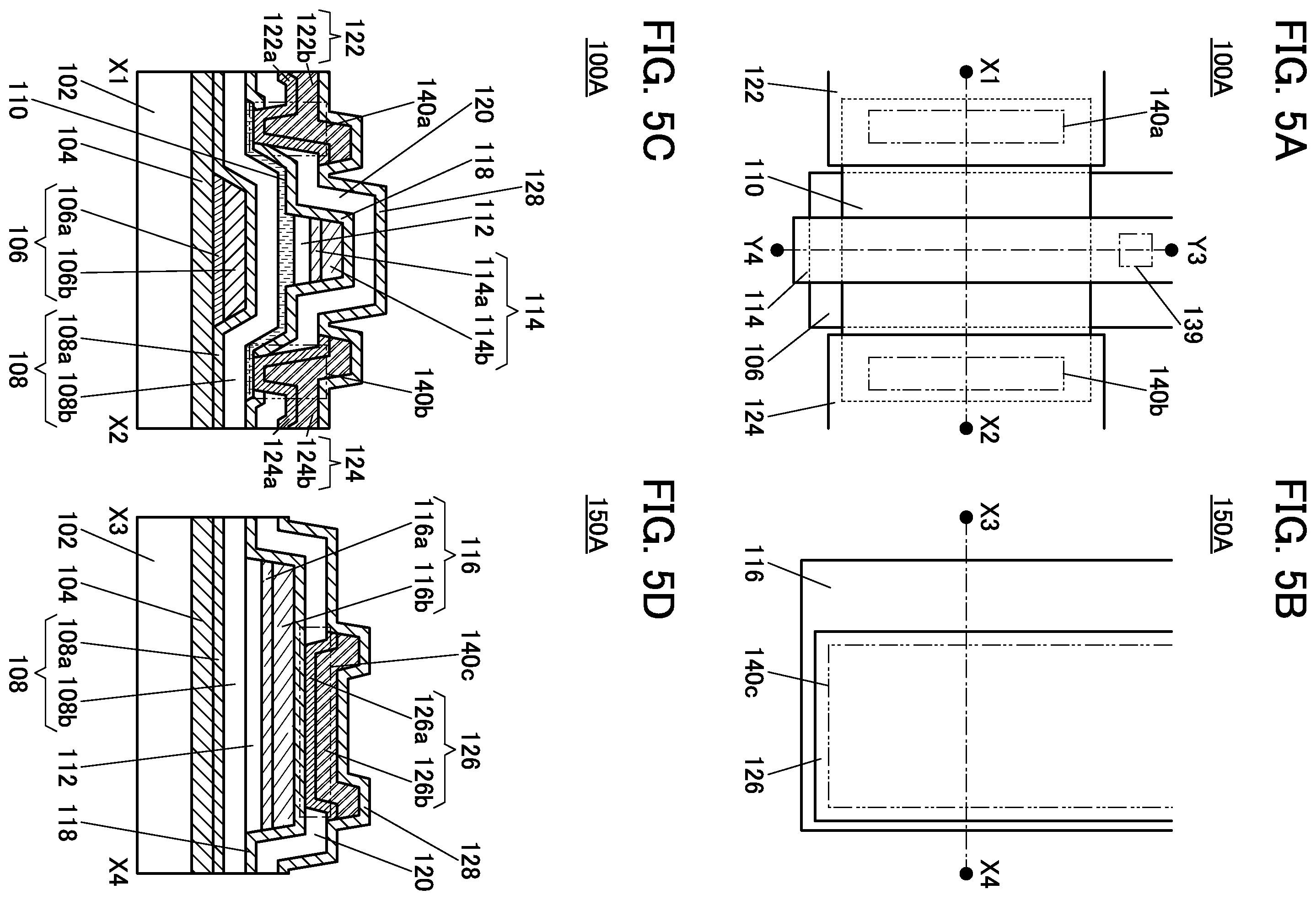 Patent US12142694 Figure 5 – Semiconductor device, display device including the semiconductor device, display module including the display device, and electronic device including the semiconductor device, the display device, and the display module