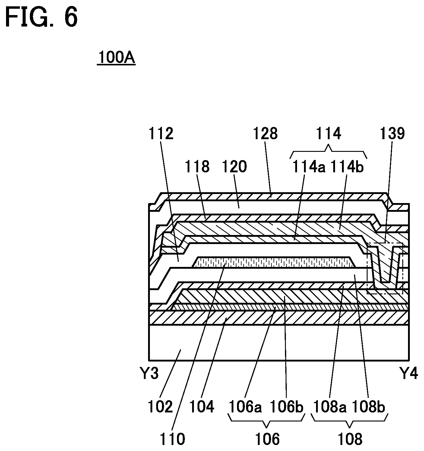 Patent US12142694 Figure 6 – Semiconductor device, display device including the semiconductor device, display module including the display device, and electronic device including the semiconductor device, the display device, and the display module