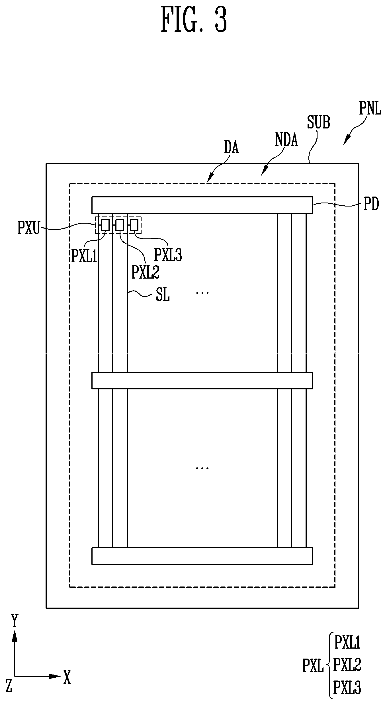 Patent US12142709 Figure 2 – Display device