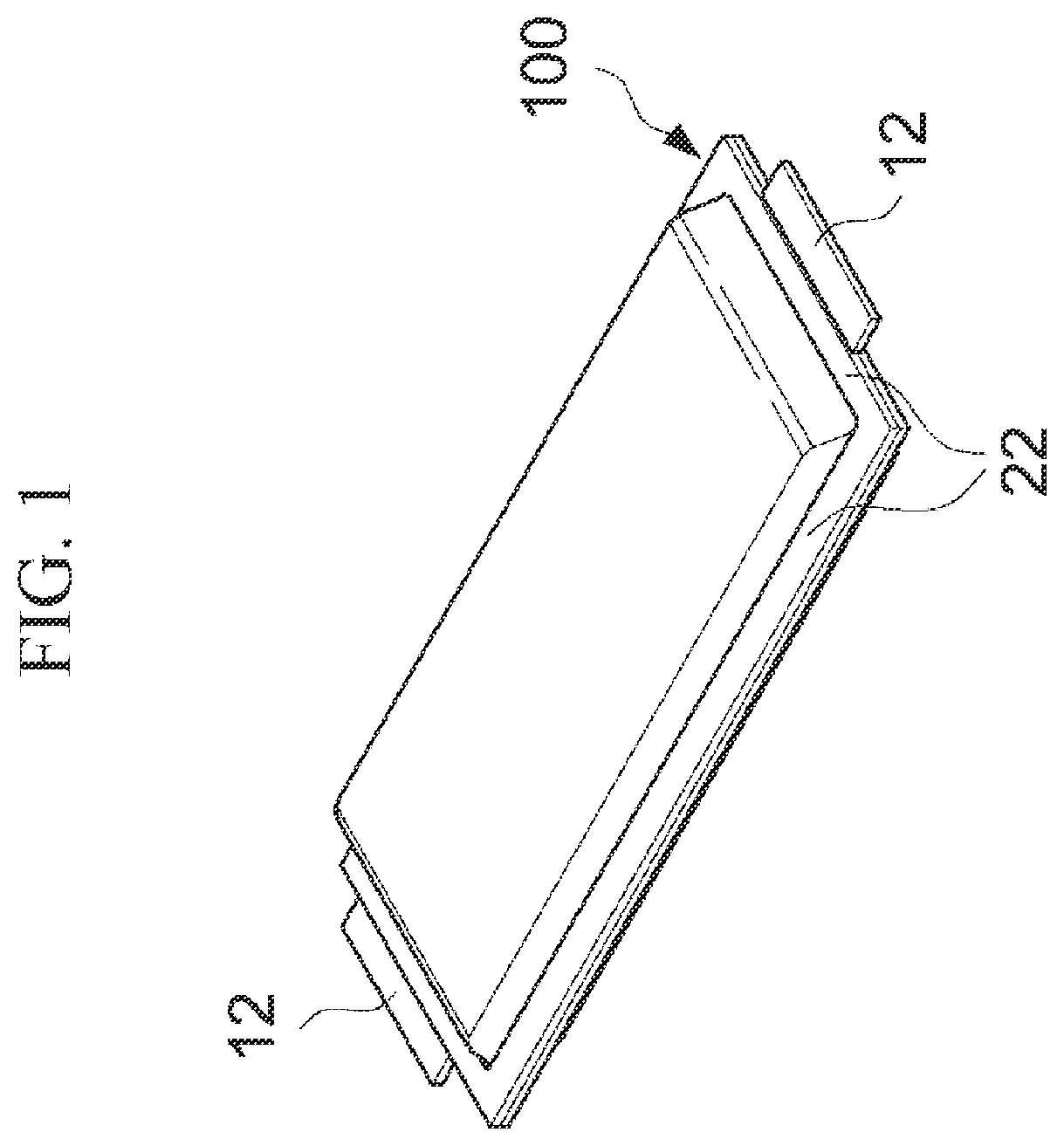 Patent US12142772 Figure 1 – Pouch-type secondary battery