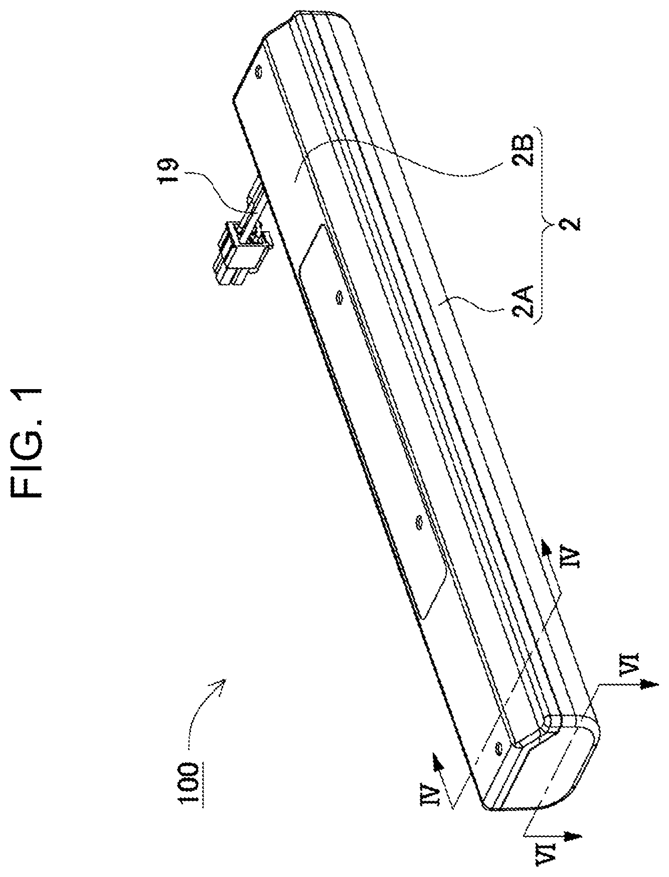 Patent US12142785 Figure 1 – Battery pack