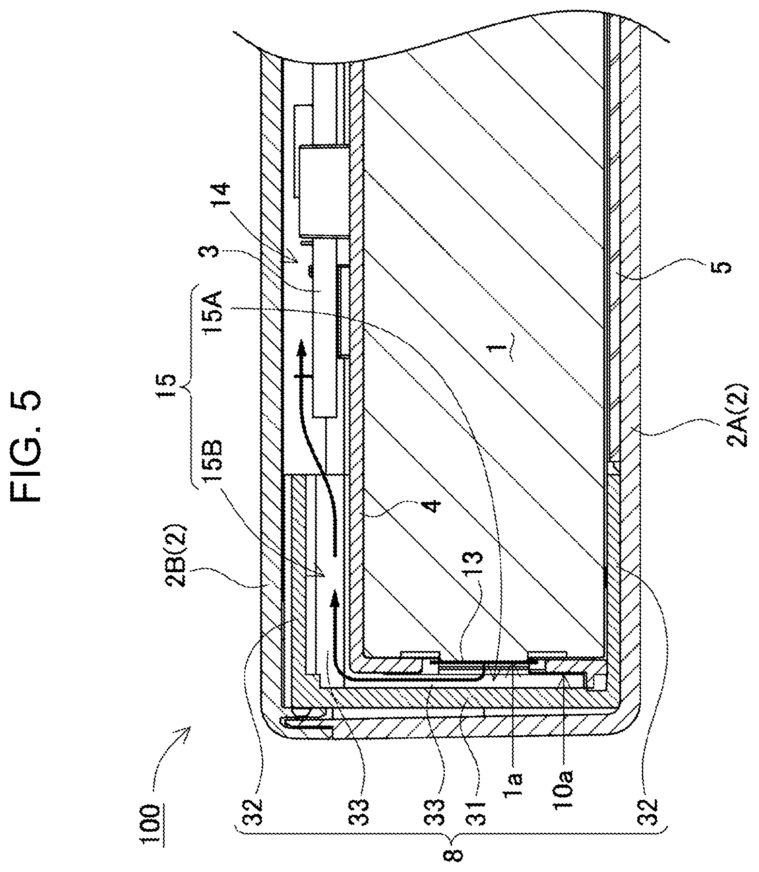 Patent US12142785 Figure 5 – Battery pack