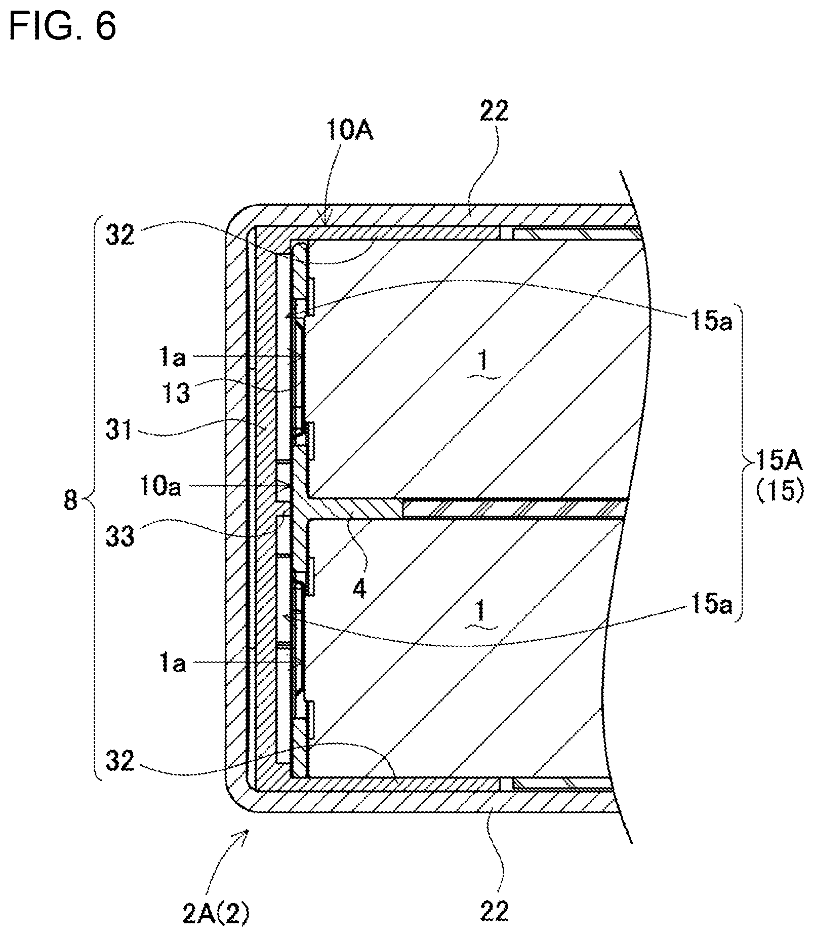 Patent US12142785 Figure 6 – Battery pack