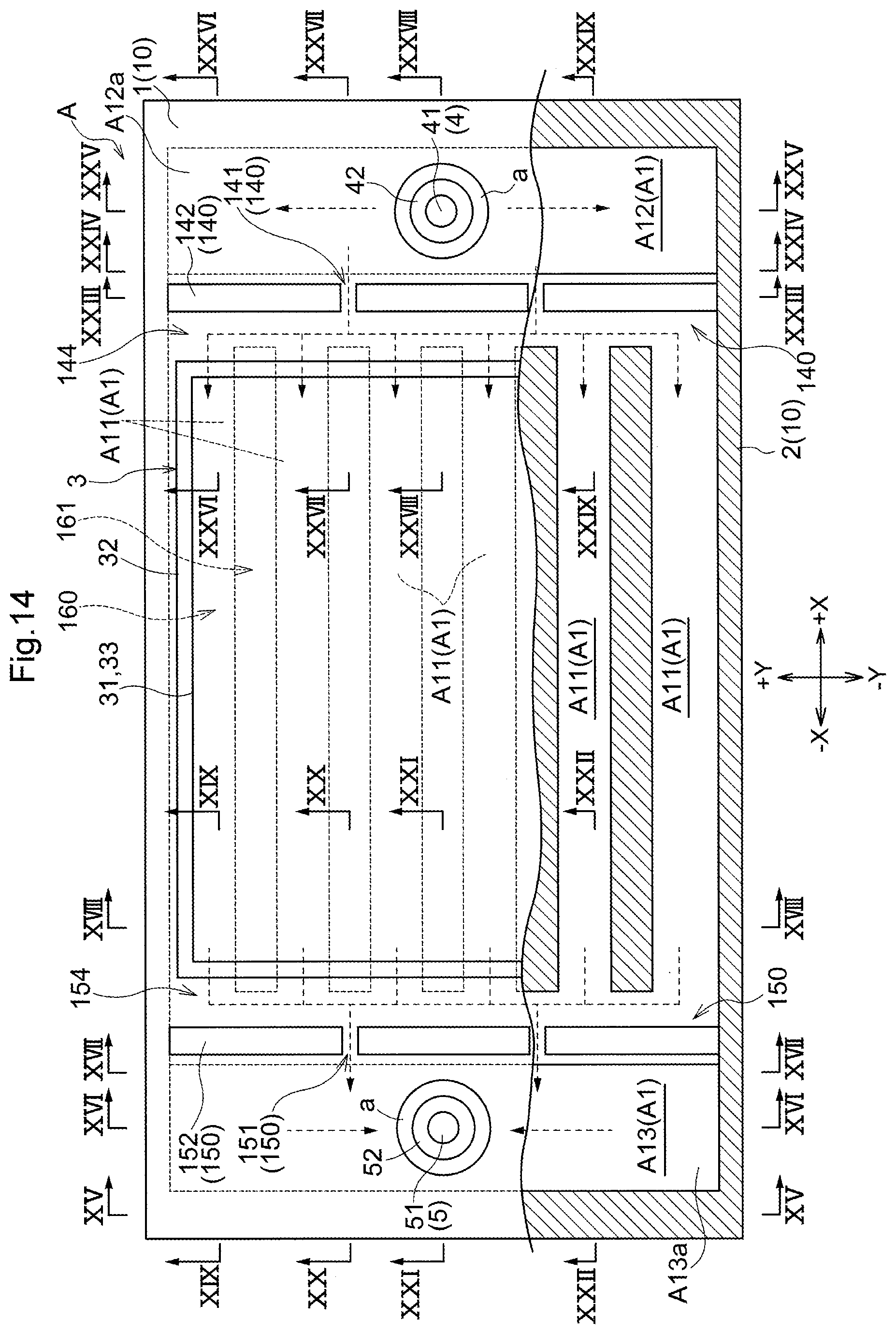Patent US12142799 Figure 8 – Electrochemical element stack, electrochemical element, electrochemical module, electrochemical device, and energy system