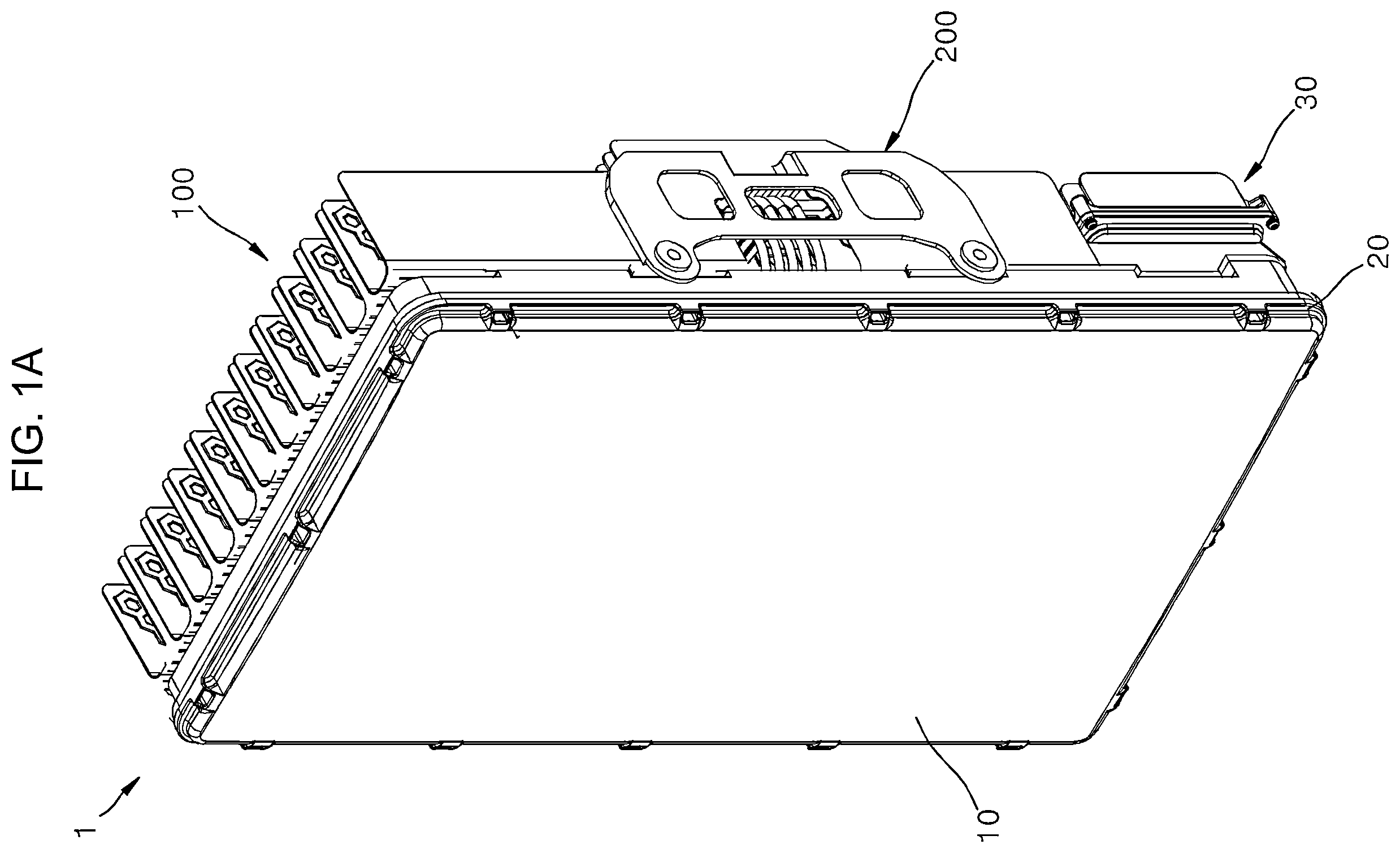 Patent US12142811 Figure 1 – Antenna device