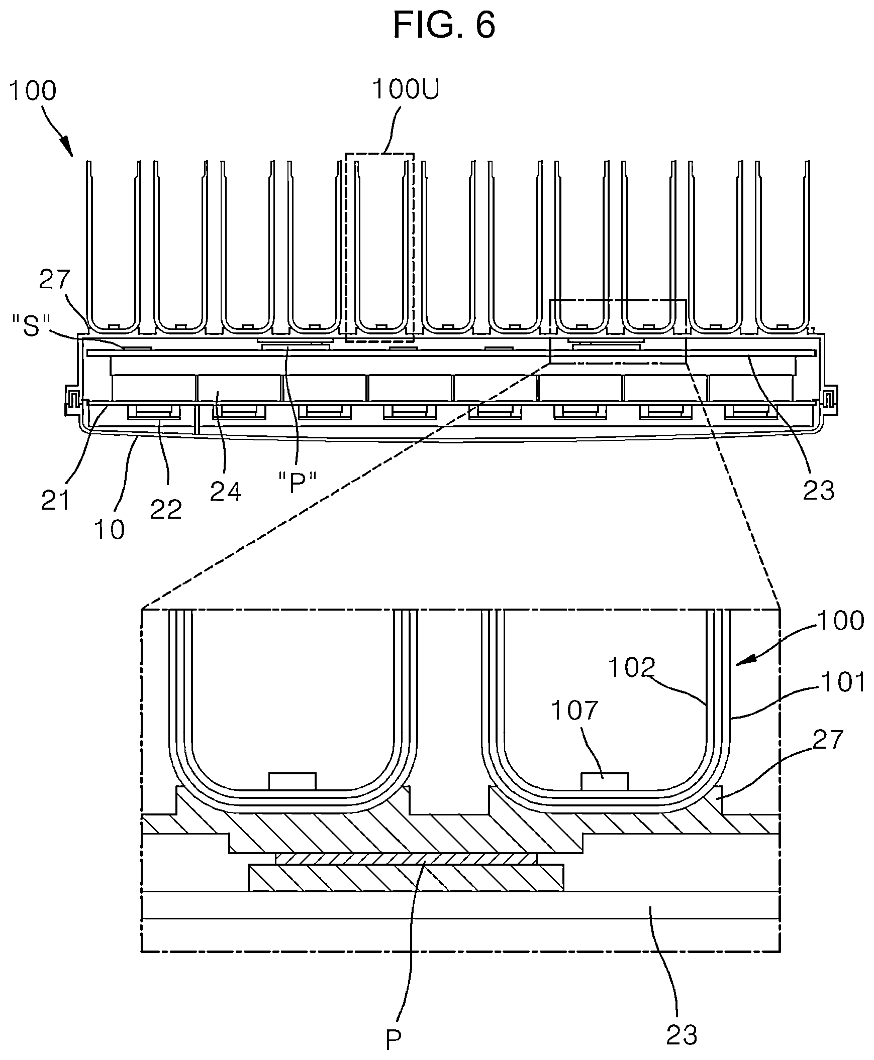 Patent US12142811 Figure 8 – Antenna device