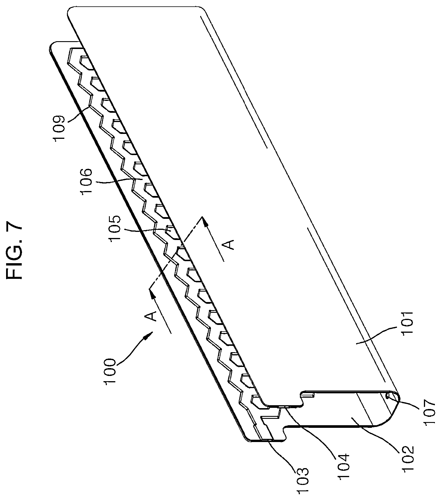 Patent US12142811 Figure 9 – Antenna device