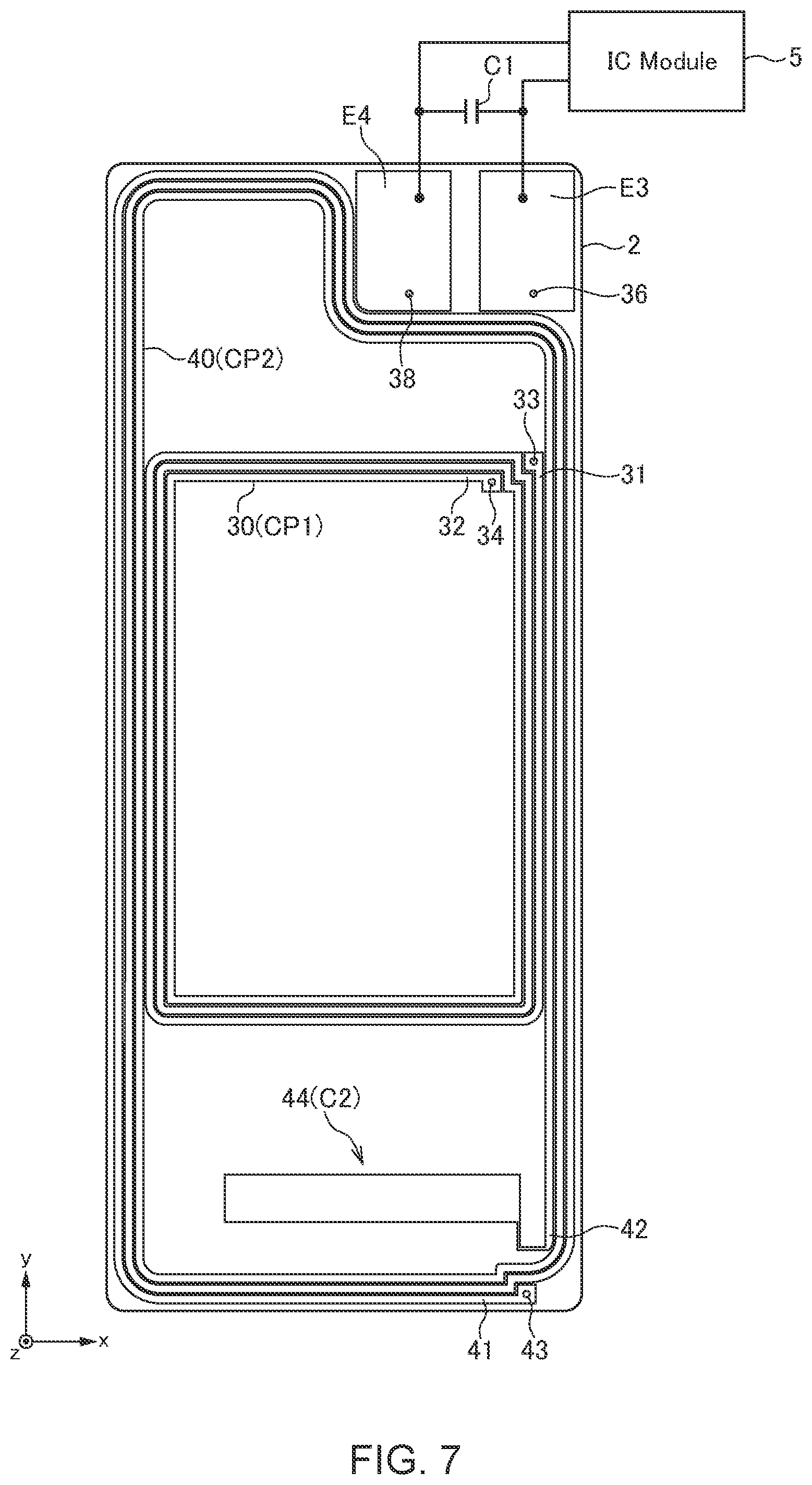 Patent US12142847 Figure 6 – Antenna device and antenna module having the same