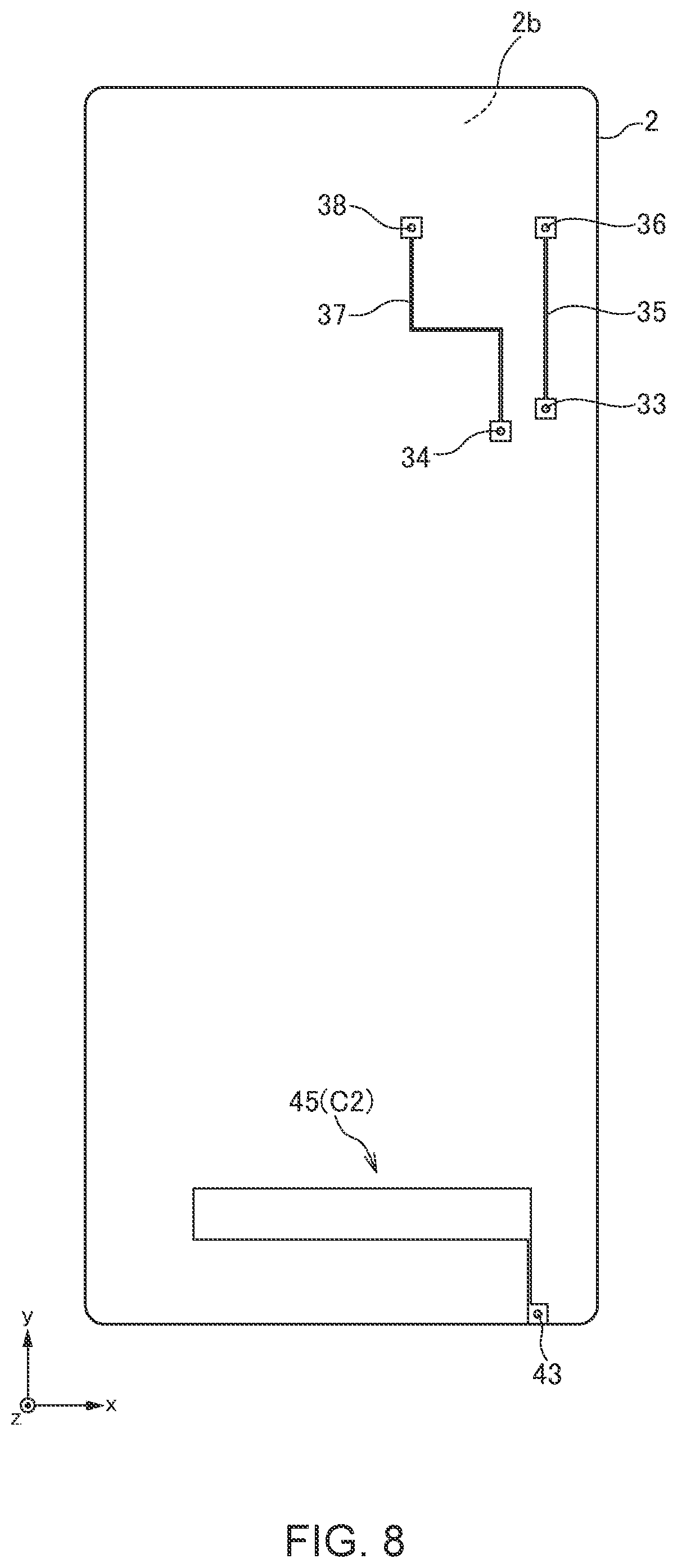 Patent US12142847 Figure 7 – Antenna device and antenna module having the same