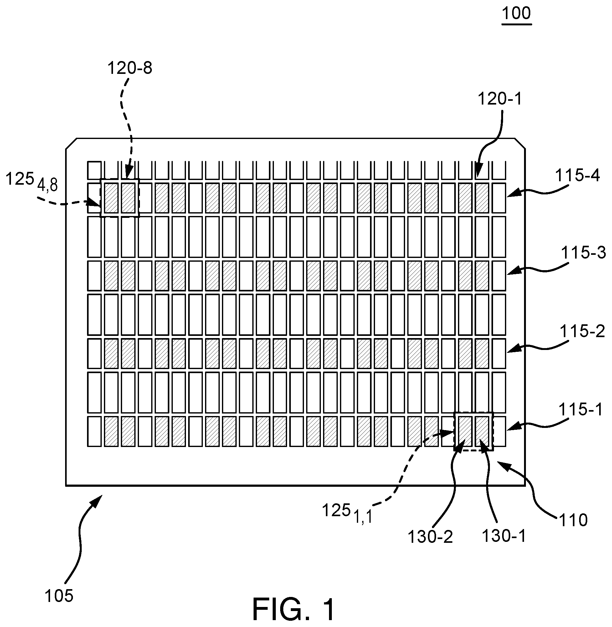 Patent US12142861 Figure 1 – Connecting multi-conductor cables with surface contacts